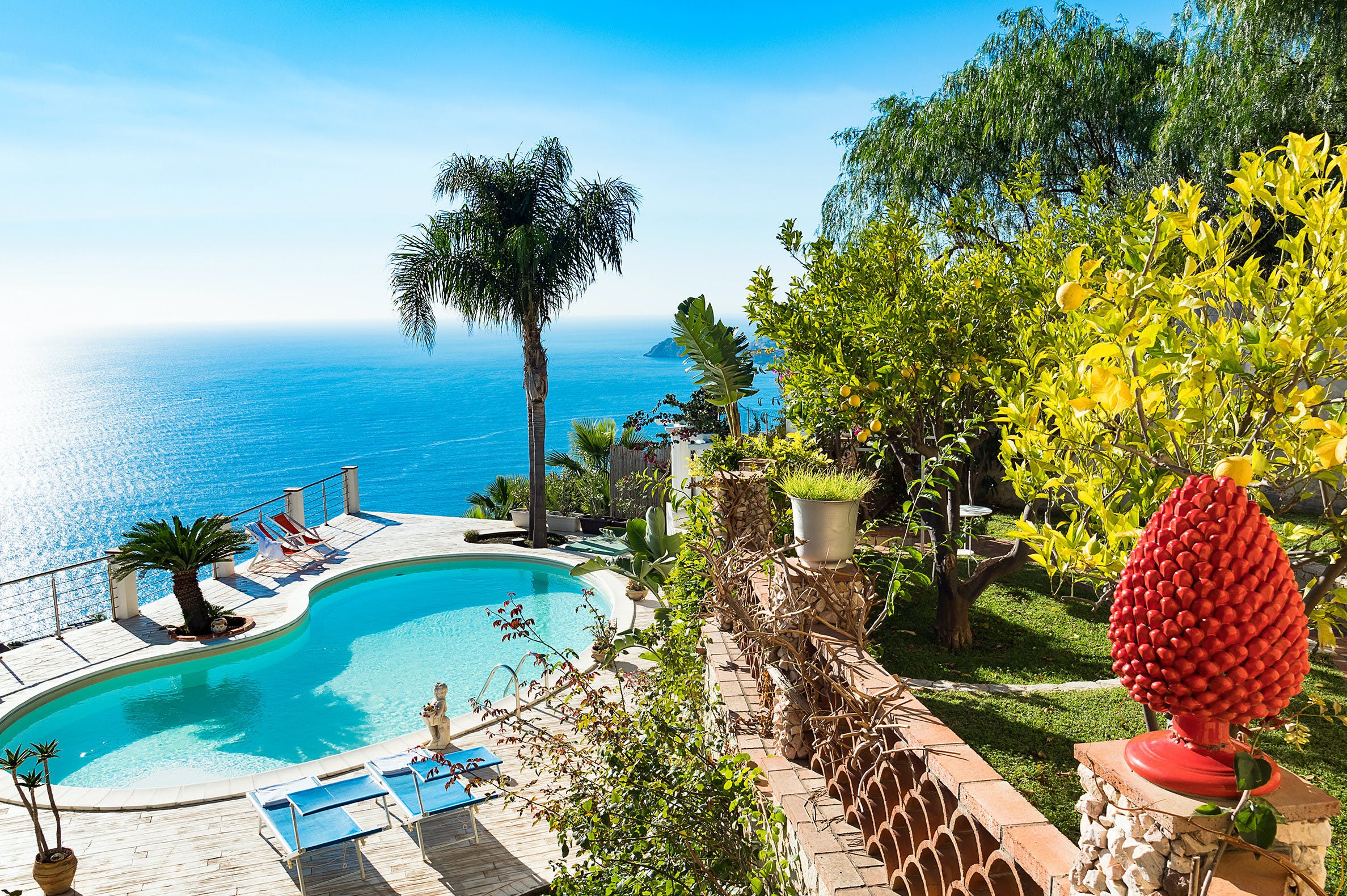 Casa Gelsomino Taormina: Elegant 4-Bedroom Apartment with Sea Views, Taormina