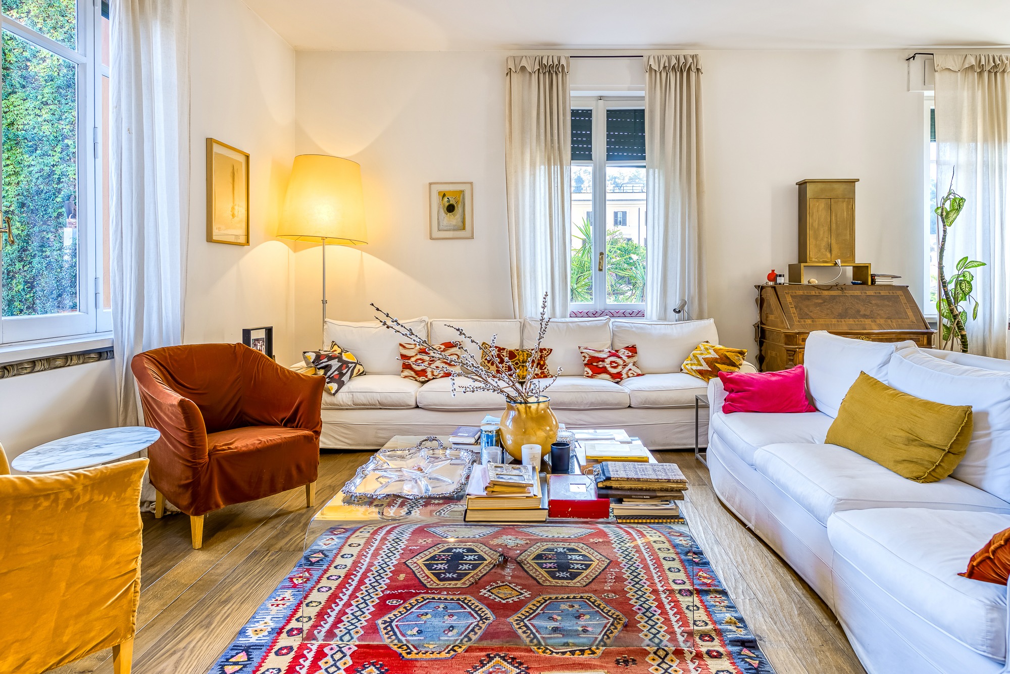 Casa Gianicolo Trastevere: Elegant 2-Bedroom Apartment with Rooftop Terraces, Trastevere