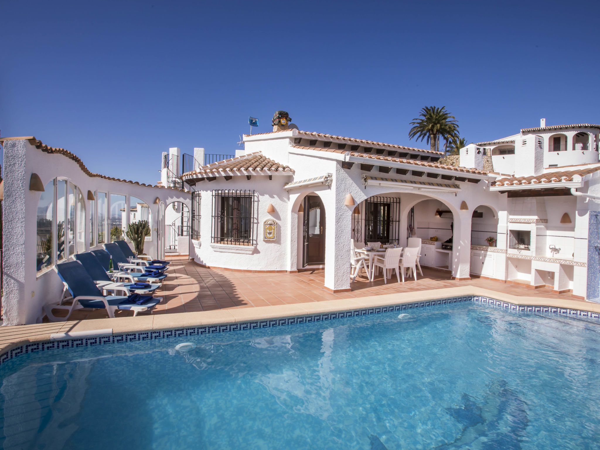 Casa Levante Pego: Spectacular Four-Bedroom Mountain and Sea View Villa with Private Pool in Costa Blanca