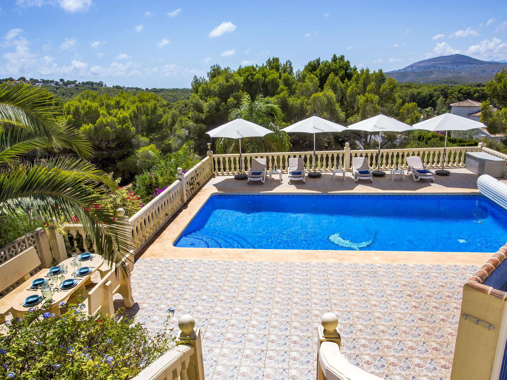 Casa Llebeig Jávea: Stunning 3-Bedroom Mediterranean Villa with Heated Pool and Panoramic Sea Views in Costa Blanca