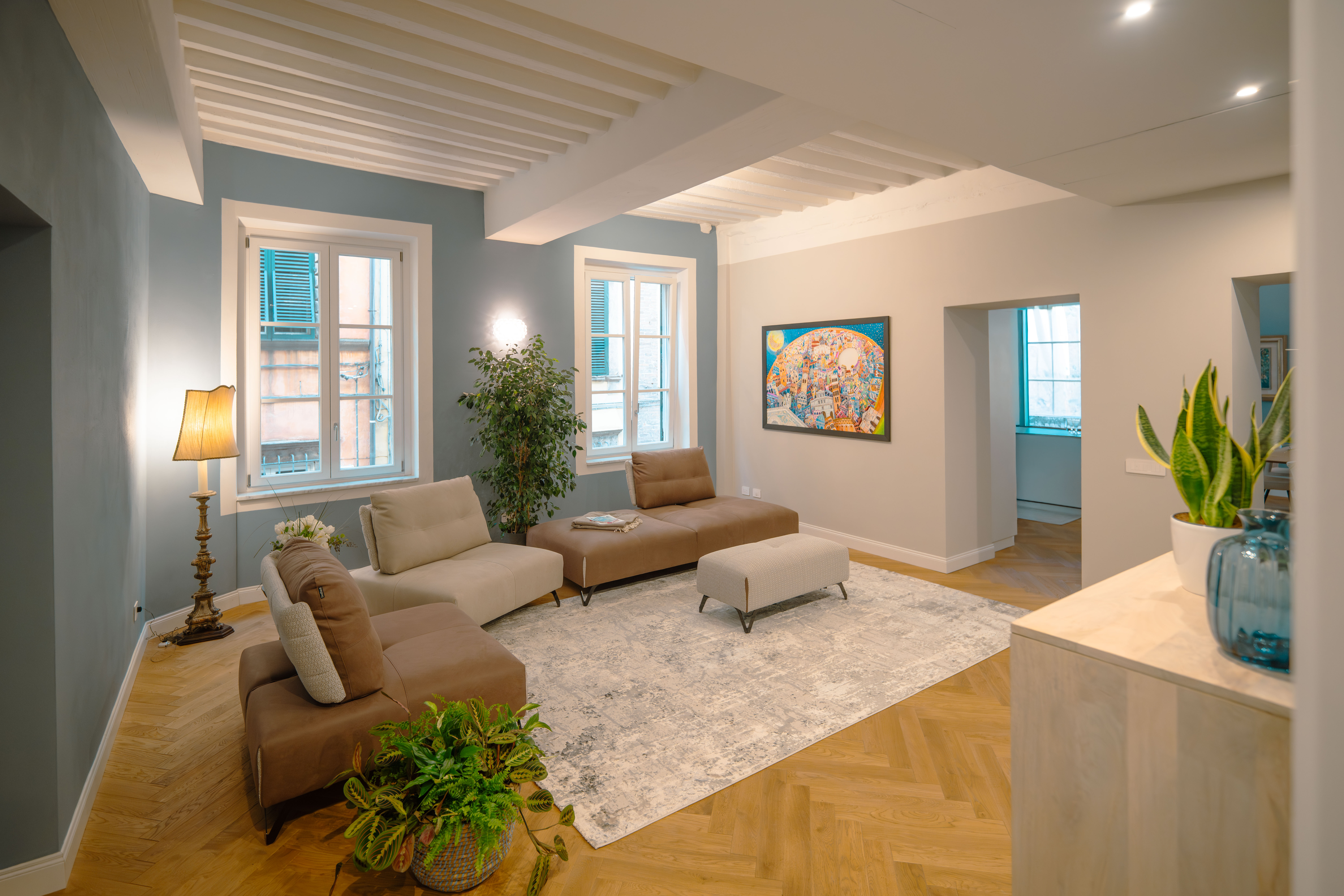 Casa Lucchese Lucca: Charming 2-Bedroom Apartment with Air-Con in Historic Lucca