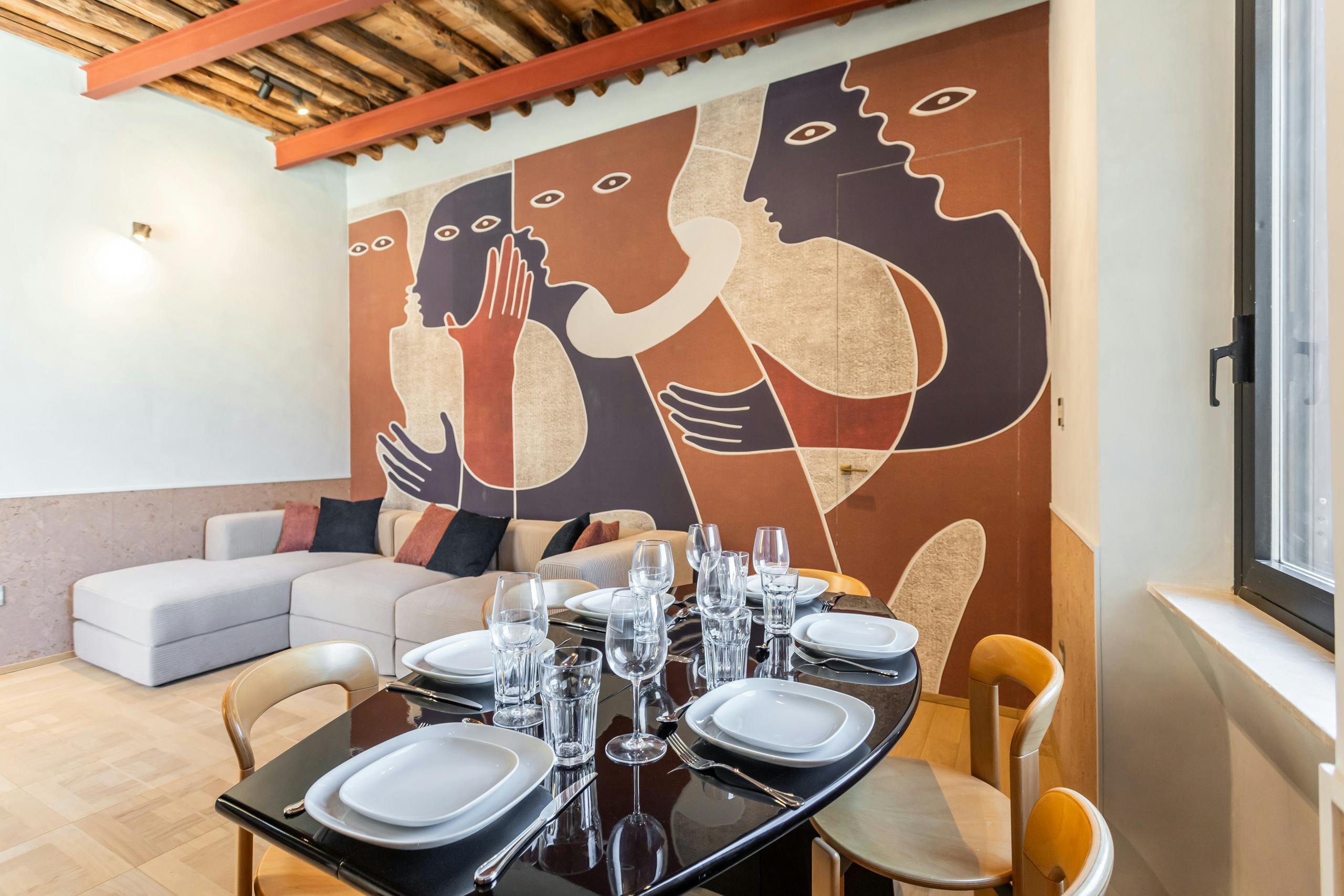 Casa Maestrale Spagna: Charming 3-Bedroom House with Family-Friendly Amenities, Rome Spagna