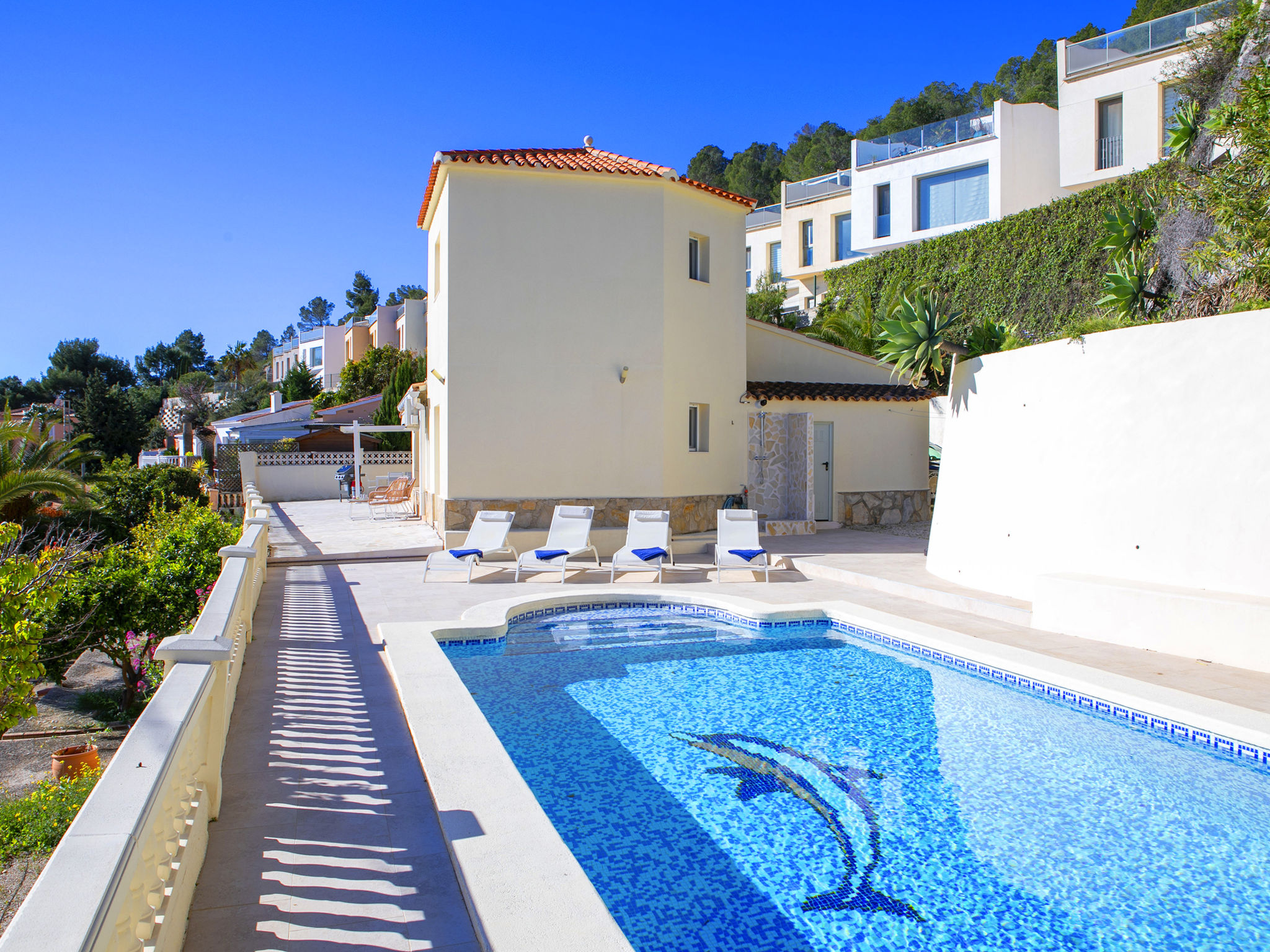 Casa Murteral Calpe: Spectacular 4-Bedroom Villa with Private Pool and Panoramic Sea Views in Spain