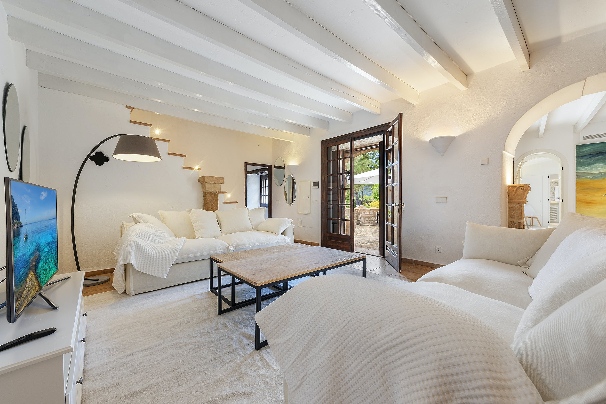 Casa Pi de Pollença: Spacious 5-Bedroom Apartment with Private Pool, Pollença
