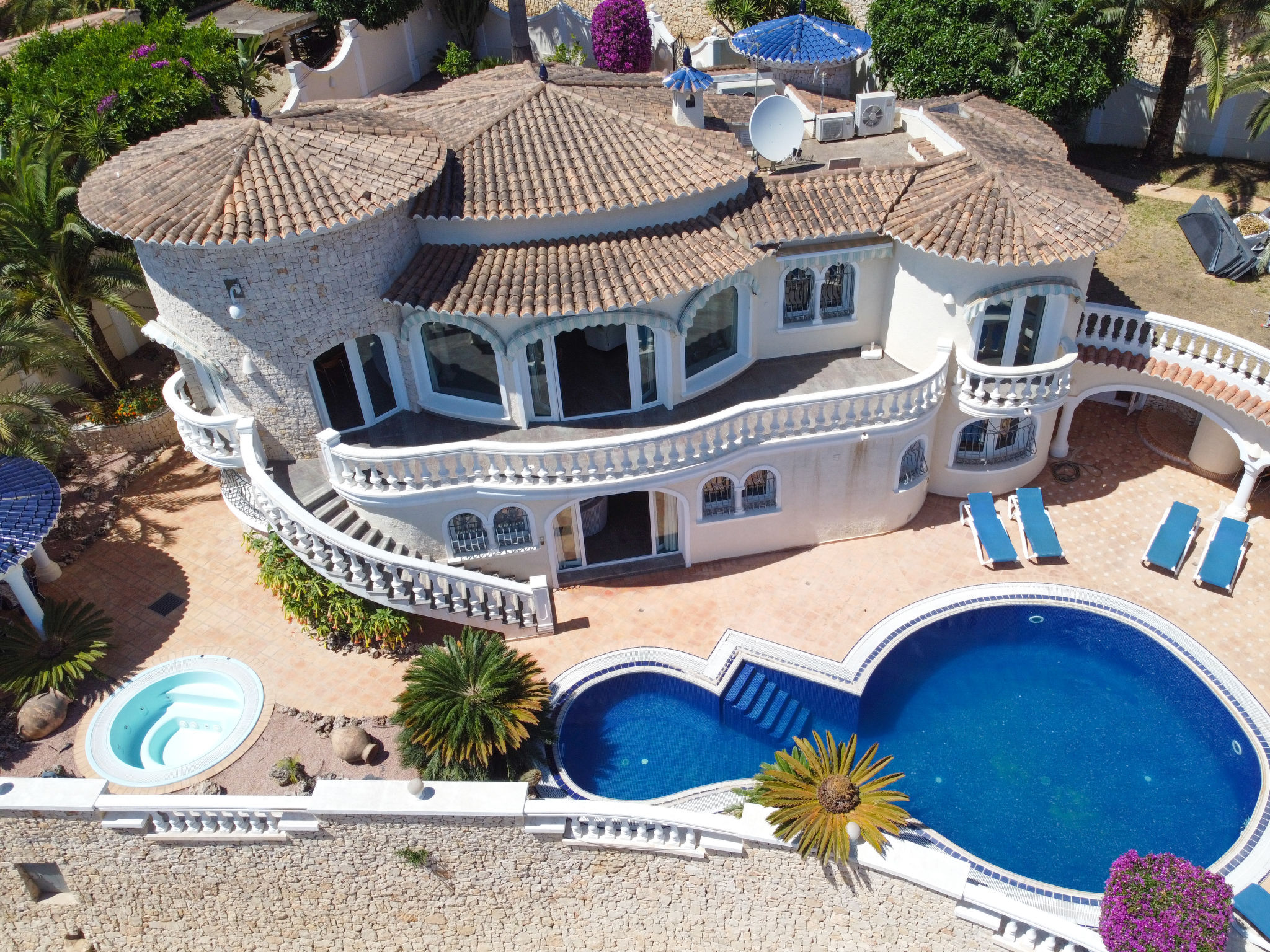 Casa Portitxol Moraira: Stunning 4-Bedroom Spanish Villa with Private Pool and Sea Views Near Costa Blanca Beaches