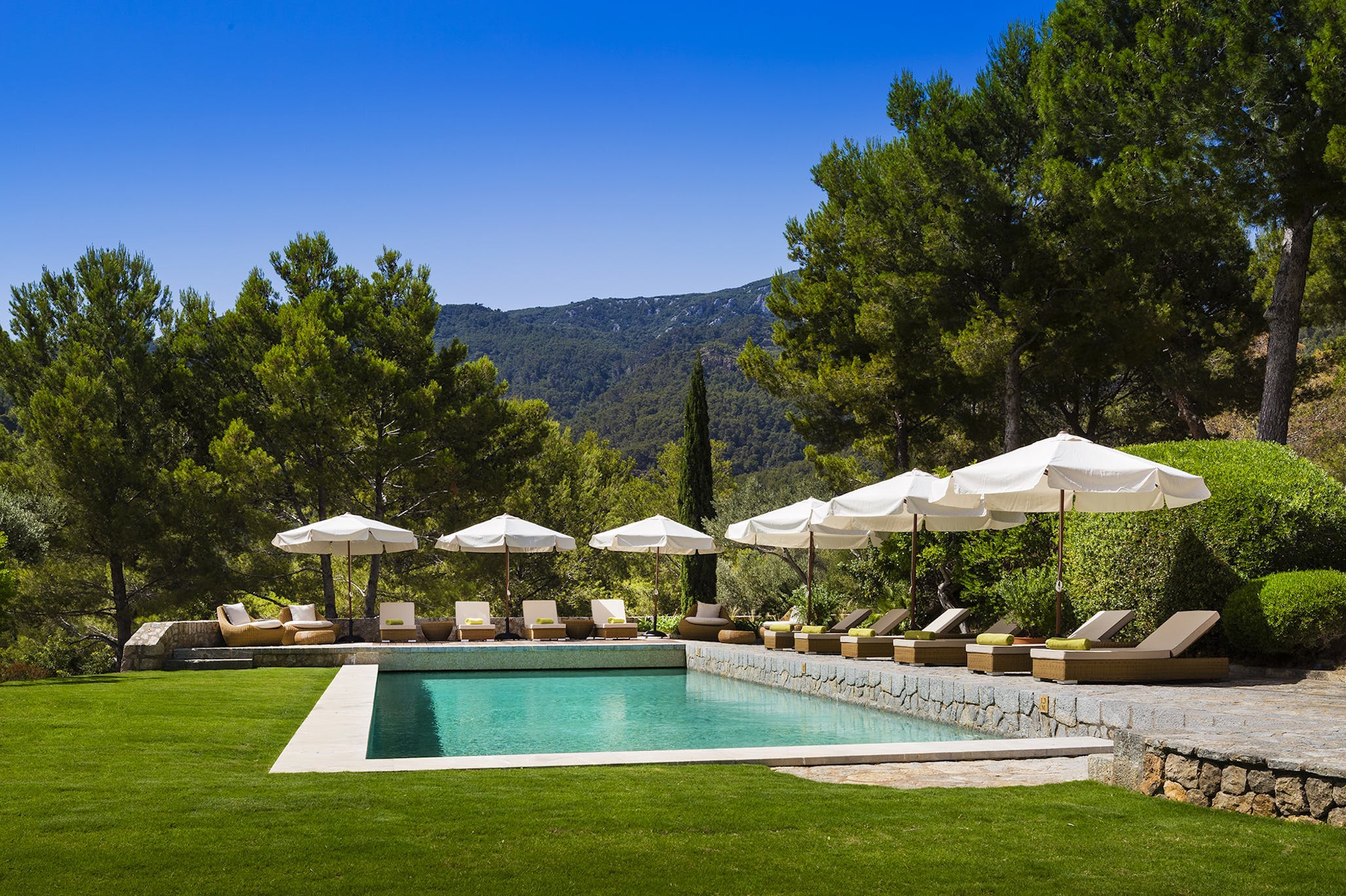 Casa Sa Foradada Valldemossa: Spacious 5-Bedroom Apartment with Seaview and Pool, Valldemossa