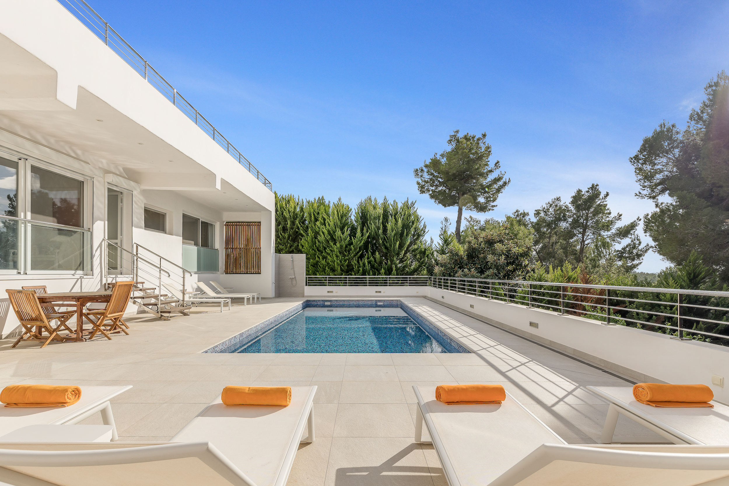 Casa Sabina Ibiza Ibiza 4: Spacious 5-Bedroom Luxury Apartment with Seaviews, Ibiza