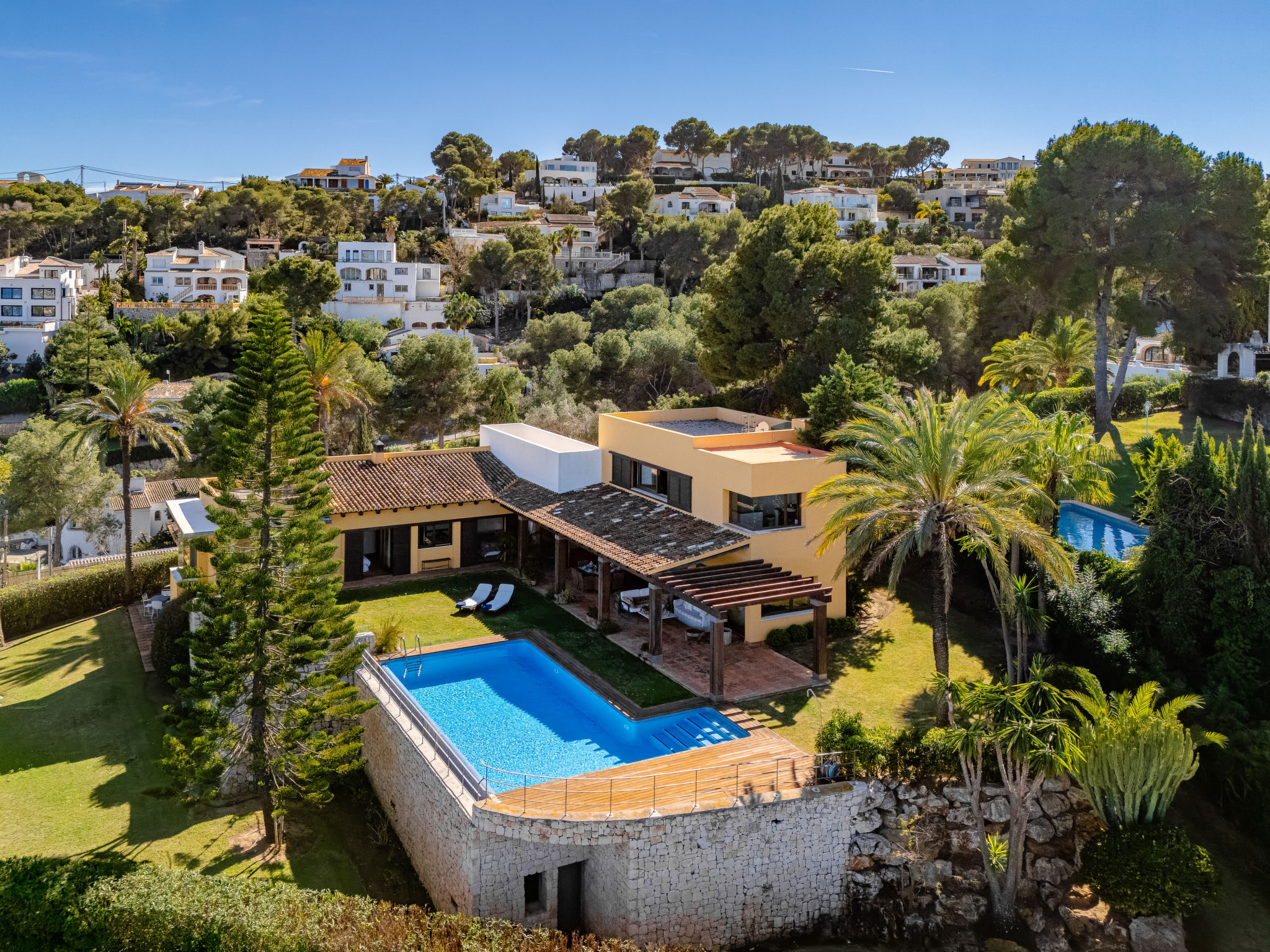 Casa Sirocco Jávea: Spectacular 6-Bedroom Villa with Private Pool and Mountain Views in Costa Blanca Spain