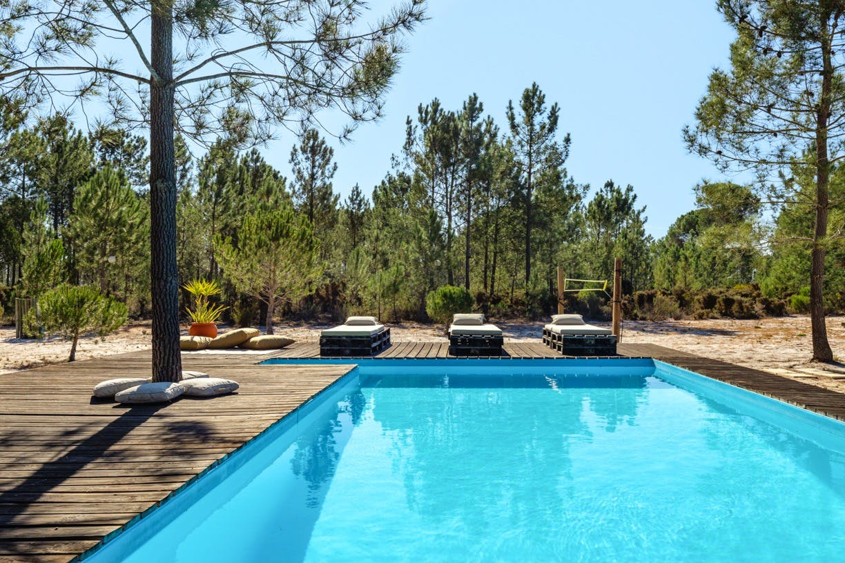 Casa Sobreira Carvalhal: Stylish 3-Bedroom Apartment with Pool and Sea Views, Alentejo Litoral