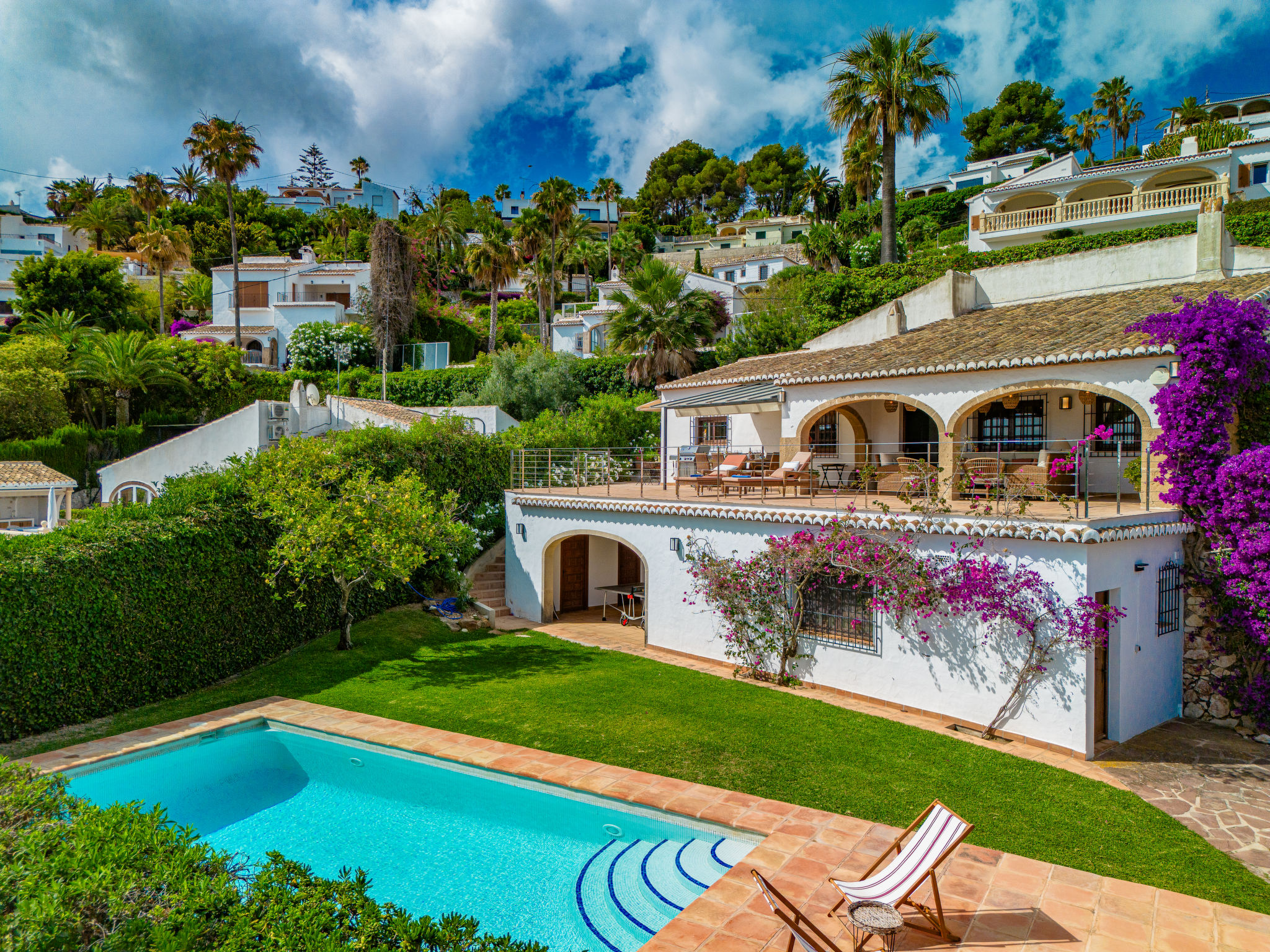 Casa Tosalet Jávea: Stunning Four Bedroom Villa with Private Pool and Sea Views in Costa Blanca Spain