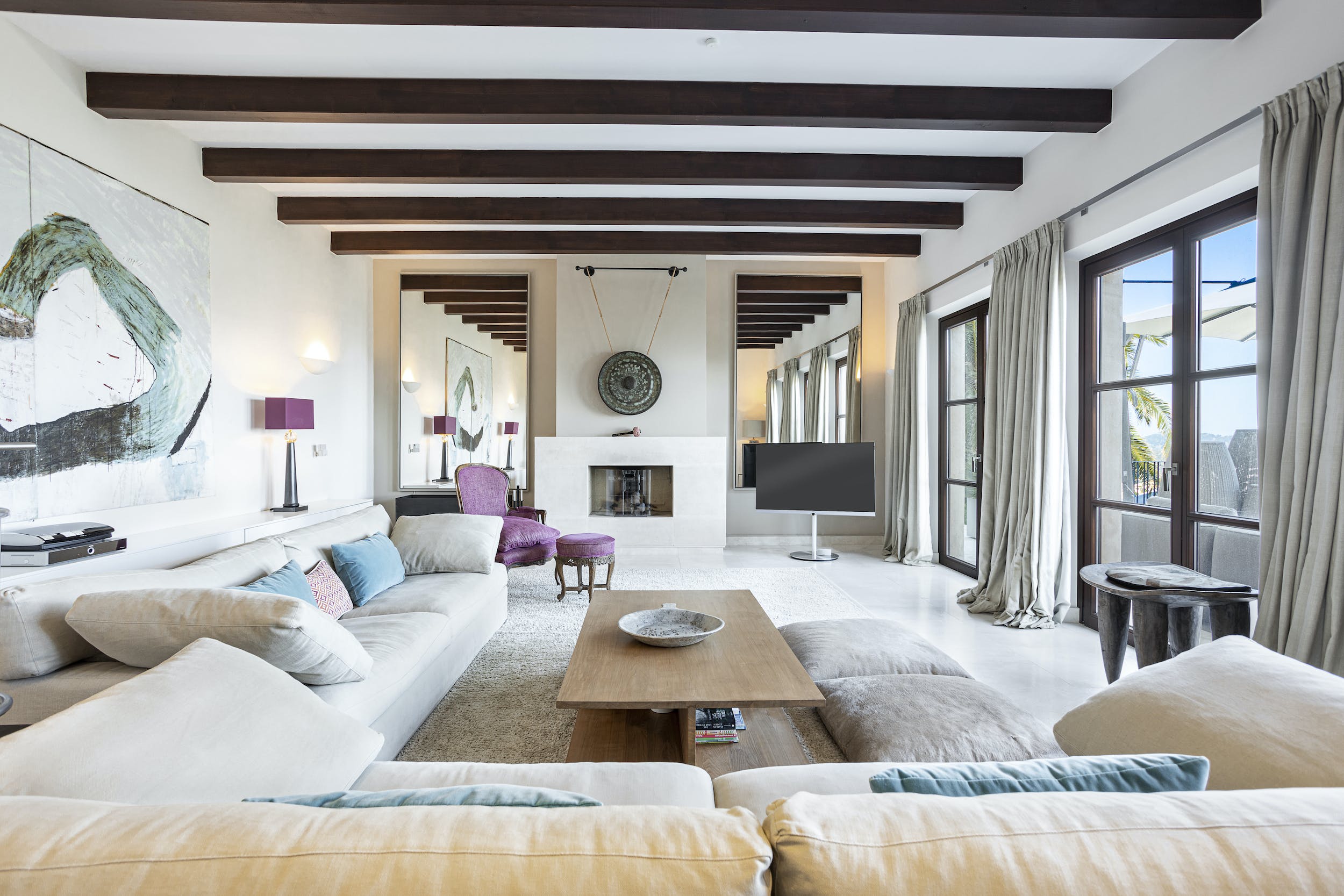 Casa Tramuntana Santa Ponsa Santa Ponsa 3: Lavish 6-Bedroom Apartment with Infinity Pool and Sea Views, Santa Ponsa