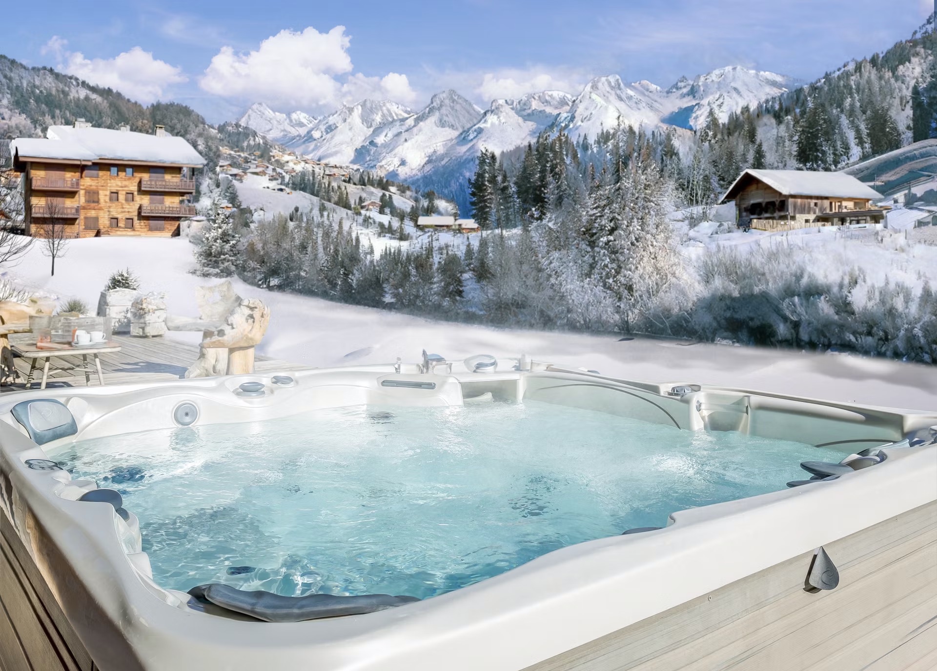 Chalet Aravis Grand-Bornand: 4-Bedroom Ski Chalet with Sauna and Scenic Views, Upper Savoy