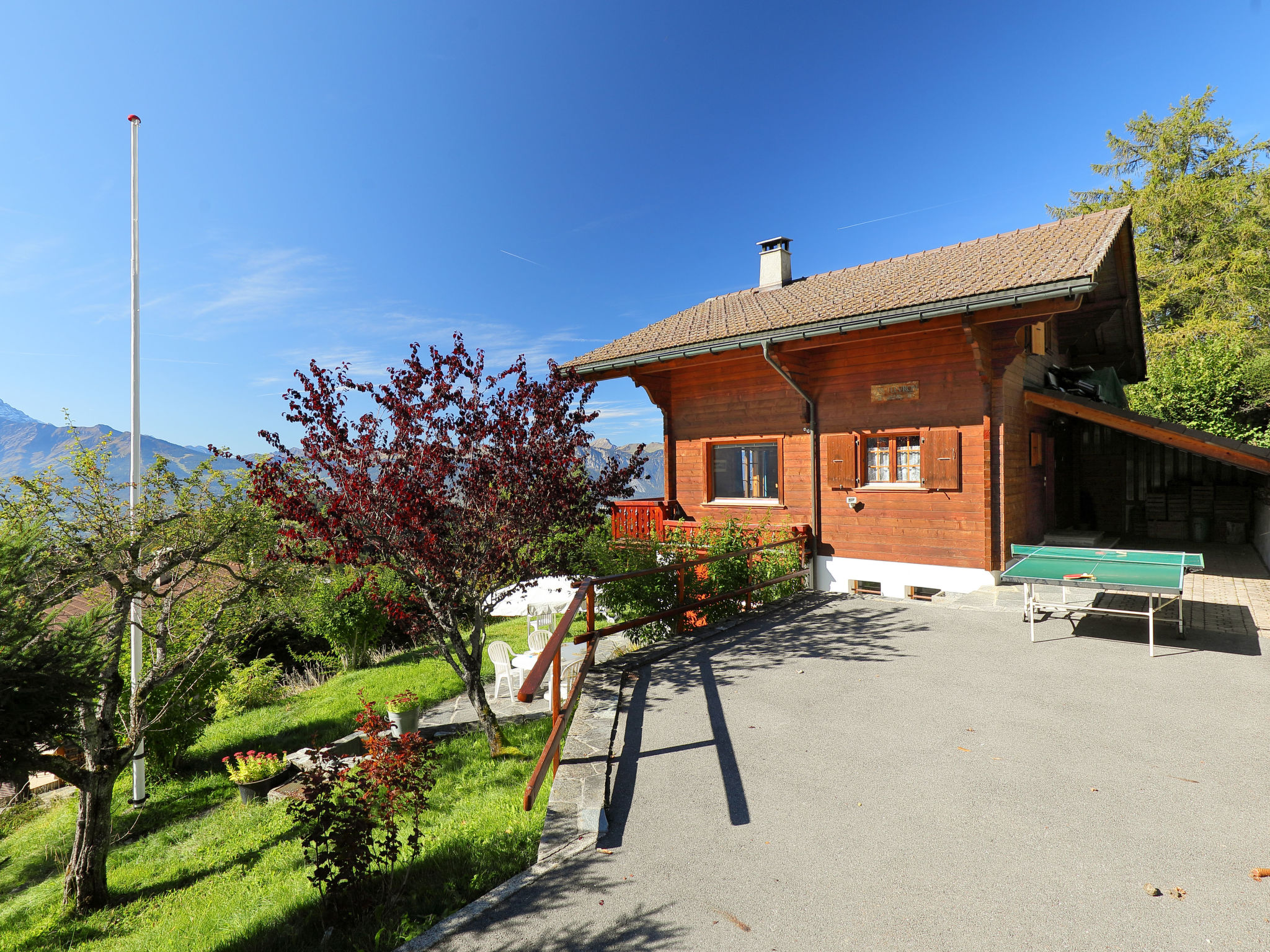 Chalet Barboleuse Gryon: Stunning 4-Bedroom Mountain Chalet with Panoramic Alpine Views in Swiss Resort Village