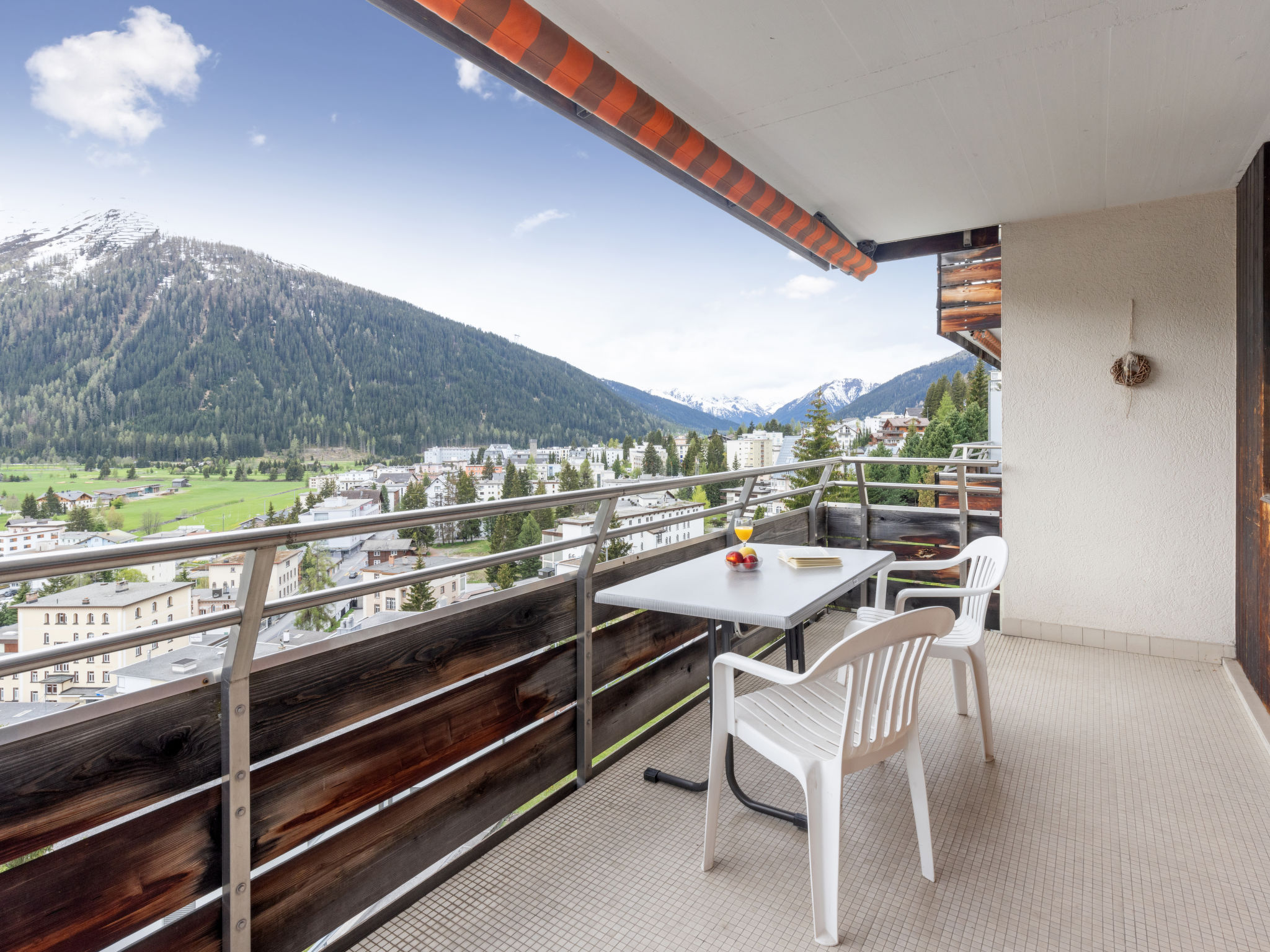 Chalet Bernina Davos: Premium Mountain Apartment with Spa Access and Alpine Views in Central Davos Switzerland