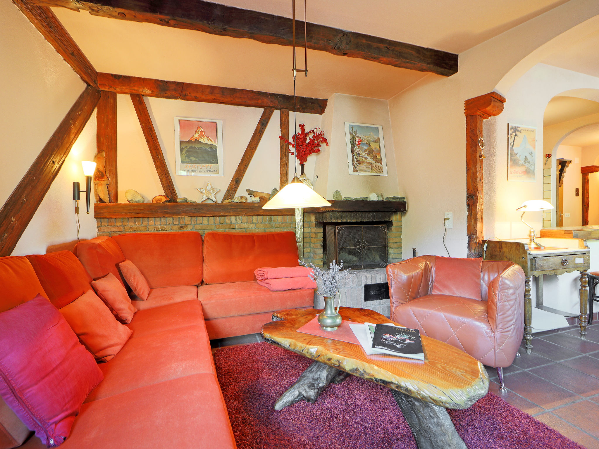 Chalet Bodmen Zermatt: Stunning 3-Bedroom Mountain Chalet with Sauna and Matterhorn Views in Swiss Alps