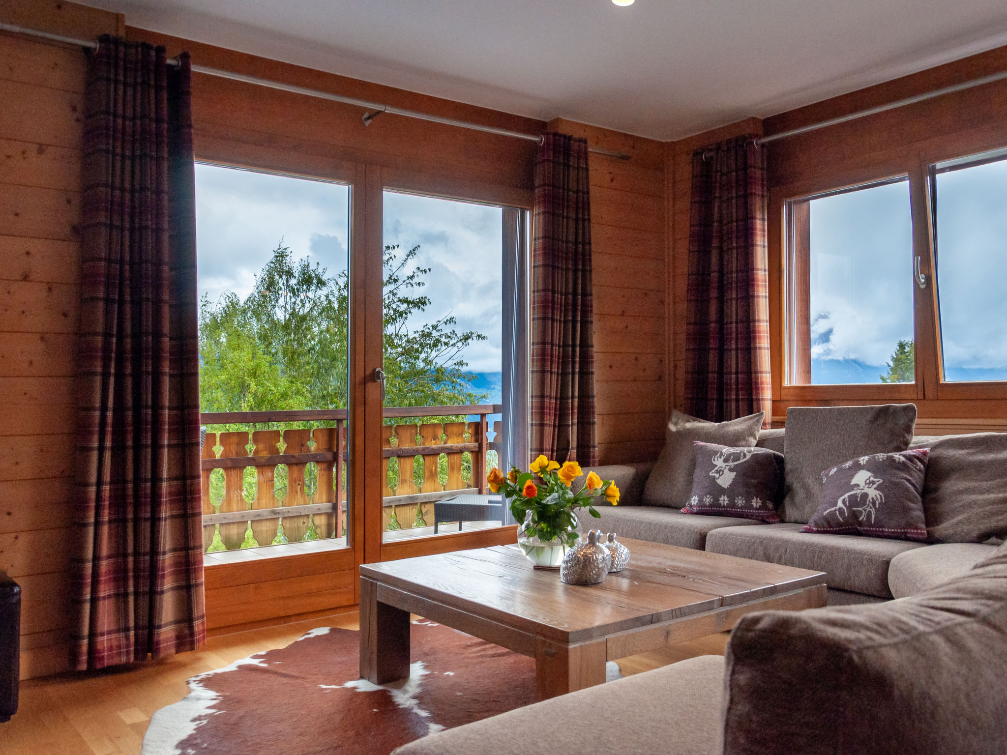 Chalet Bordier Nendaz: Stunning 3-Bedroom Alpine Apartment with Mountain Views and Modern Amenities in Swiss Resort