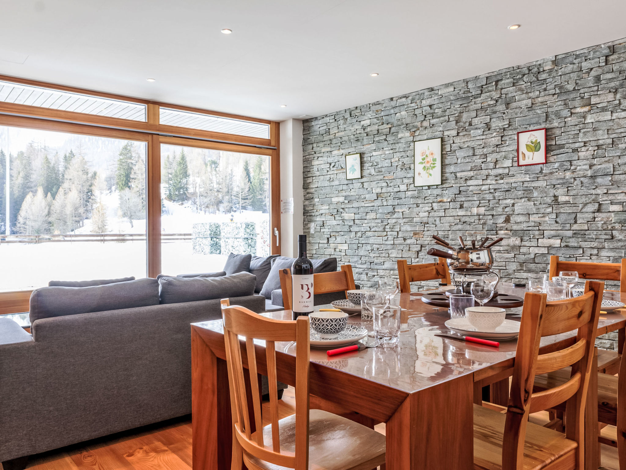 Chalet Cleuson Nendaz: Modern 2-Bedroom Mountain Apartment with Ski Access and Stunning Alpine Views in Switzerland