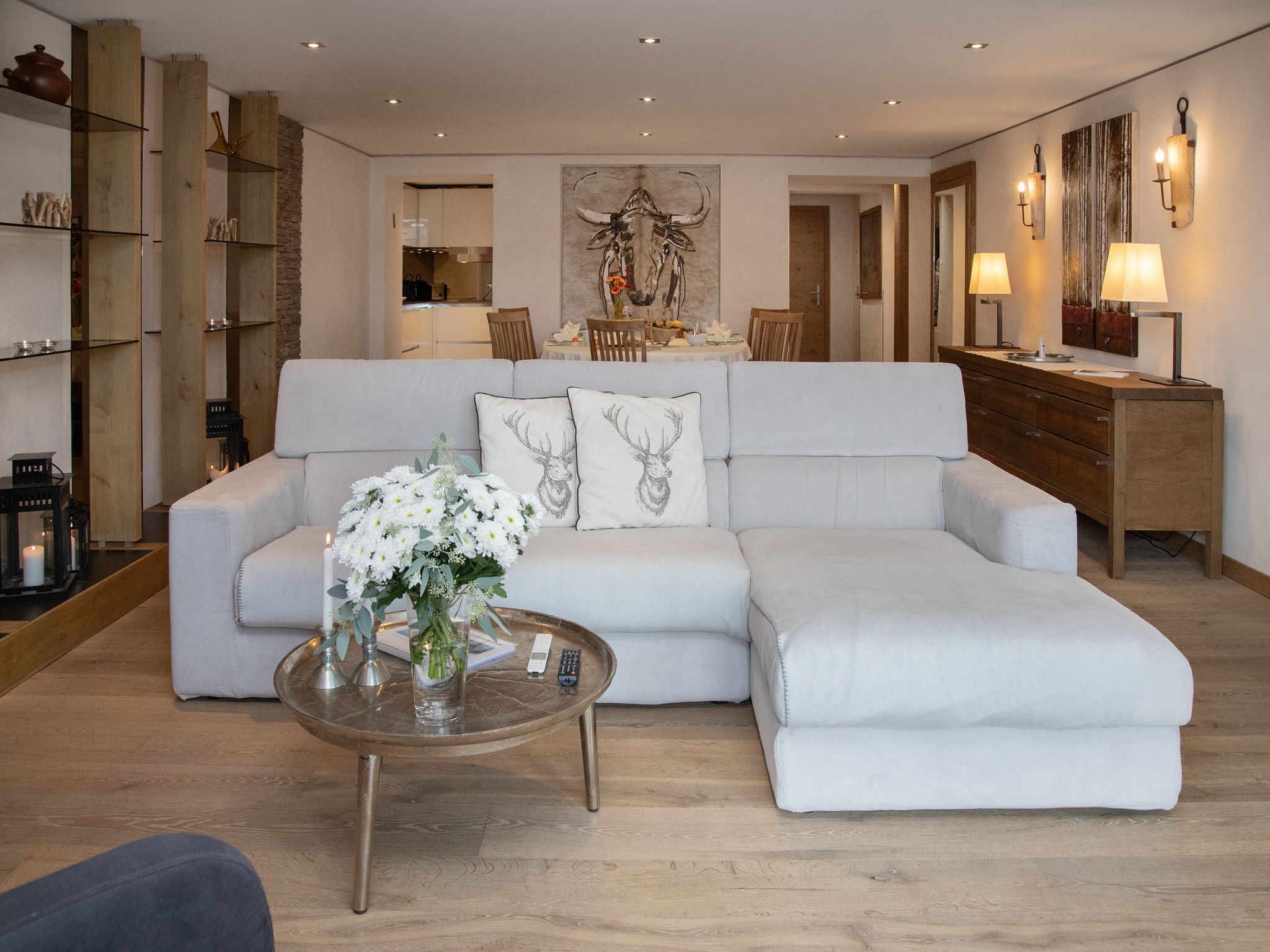 Chalet Corviglia St. Moritz: Stunning 2-Bedroom Mountain Apartment with Lake Views and Covered Parking in Swiss Alps