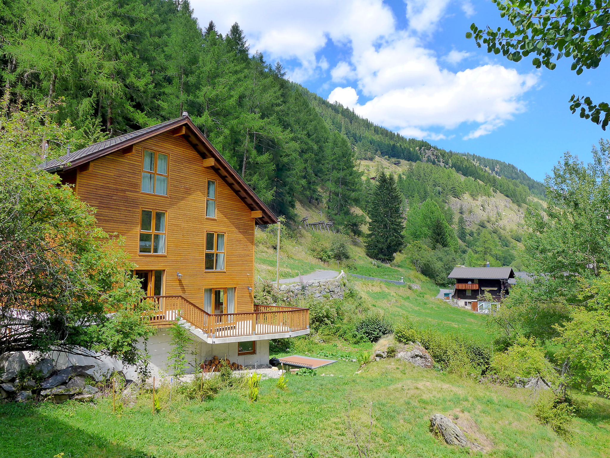 Chalet Fafleralp Blatten: Spectacular 5-Bedroom Mountain Chalet with Panoramic Alpine Views in Blatten Lotschen Valley Switzerland