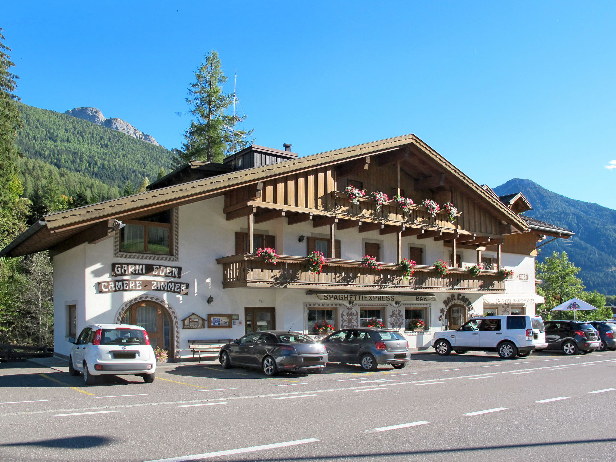 Chalet Fodom Soraga: Spectacular 10-Bedroom Alpine Chalet with Mountain Views and Spa Access in Dolomites Italy