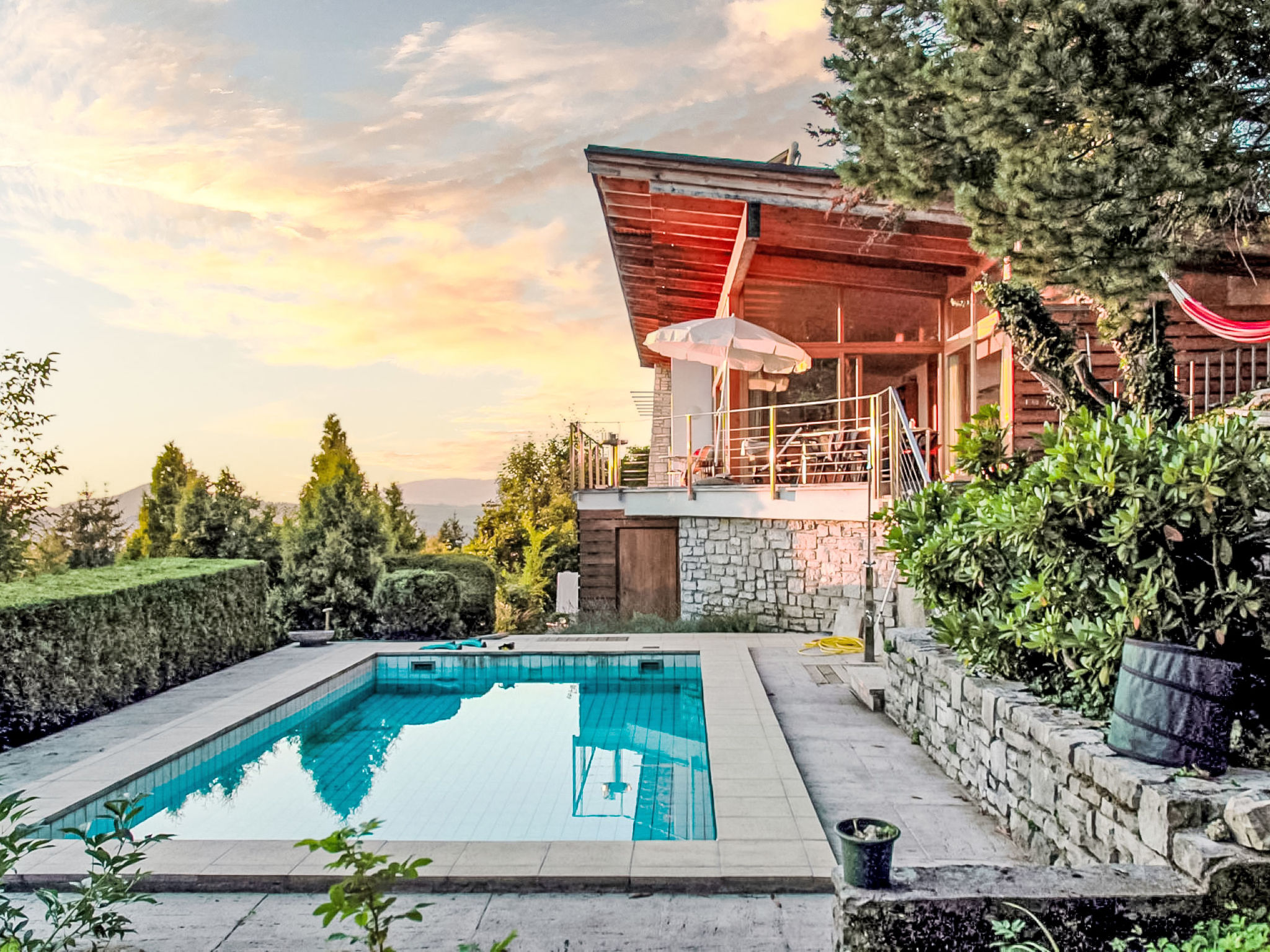 Chalet Foehn Salzburg: Stunning 4-Bedroom Mountain Chalet with Private Pool and City Views Near Salzburg Austria