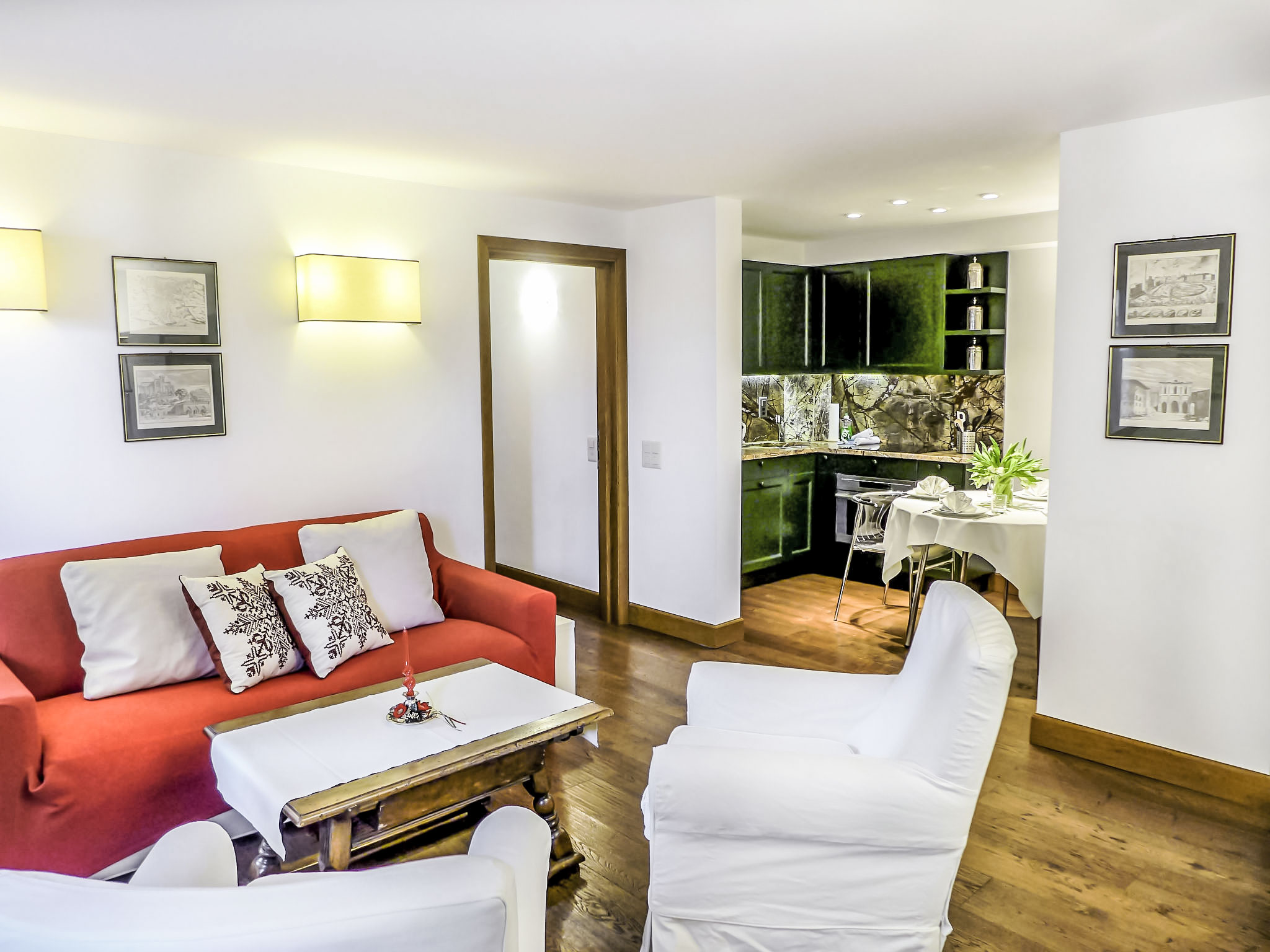 Chalet Föhnwind St.Moritz: Premium 2-Bedroom Alpine Apartment with Sauna and Lake Views in Switzerland