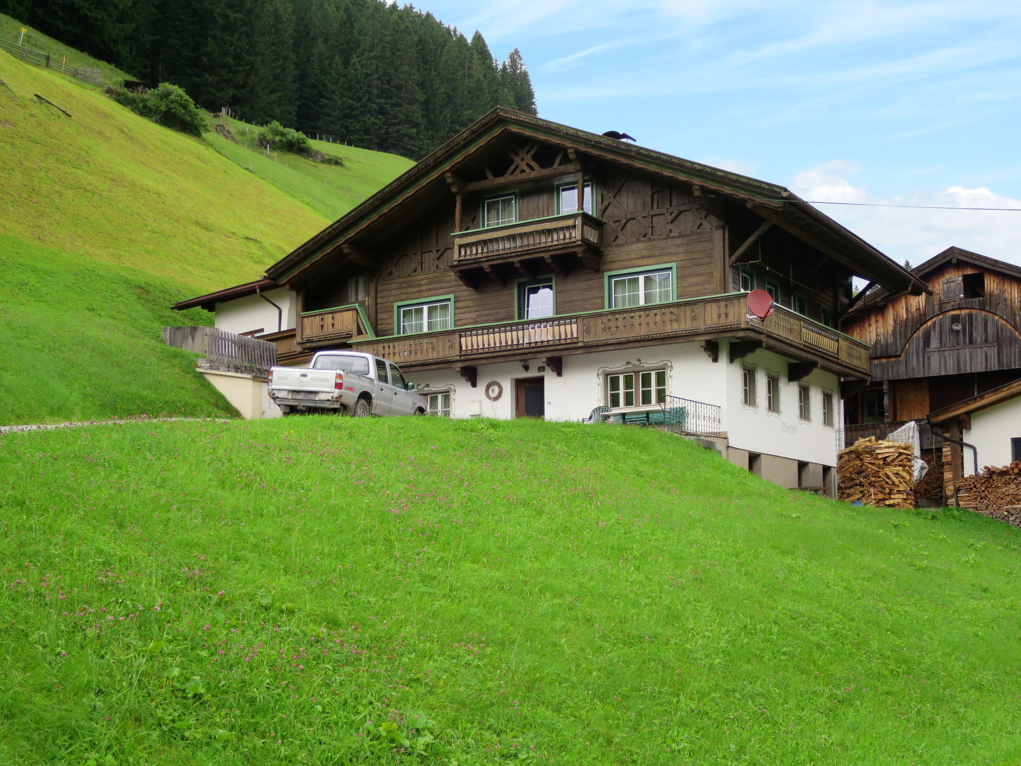 Chalet Hintertux Tux: Magnificent 5-Bedroom Alpine Chalet with Glacier Views in the Heart of Tux Valley Austria