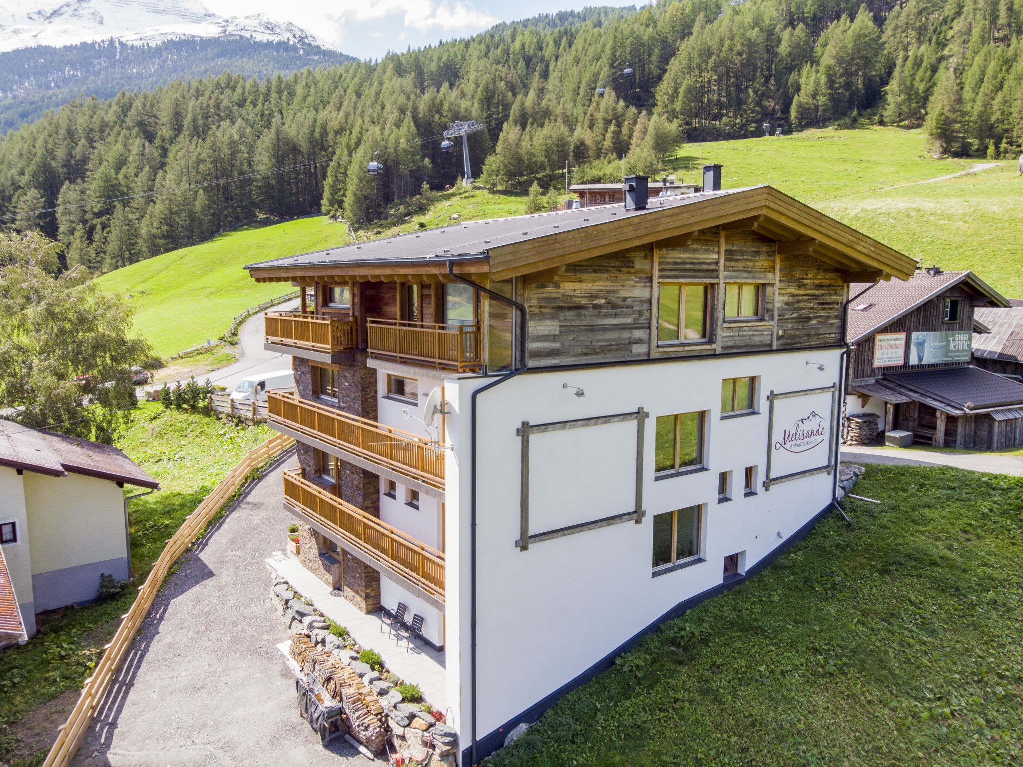 Chalet Hochgurgl Sölden: Modern 1-Bedroom Alpine Apartment with Sauna and Direct Ski Access in Austria