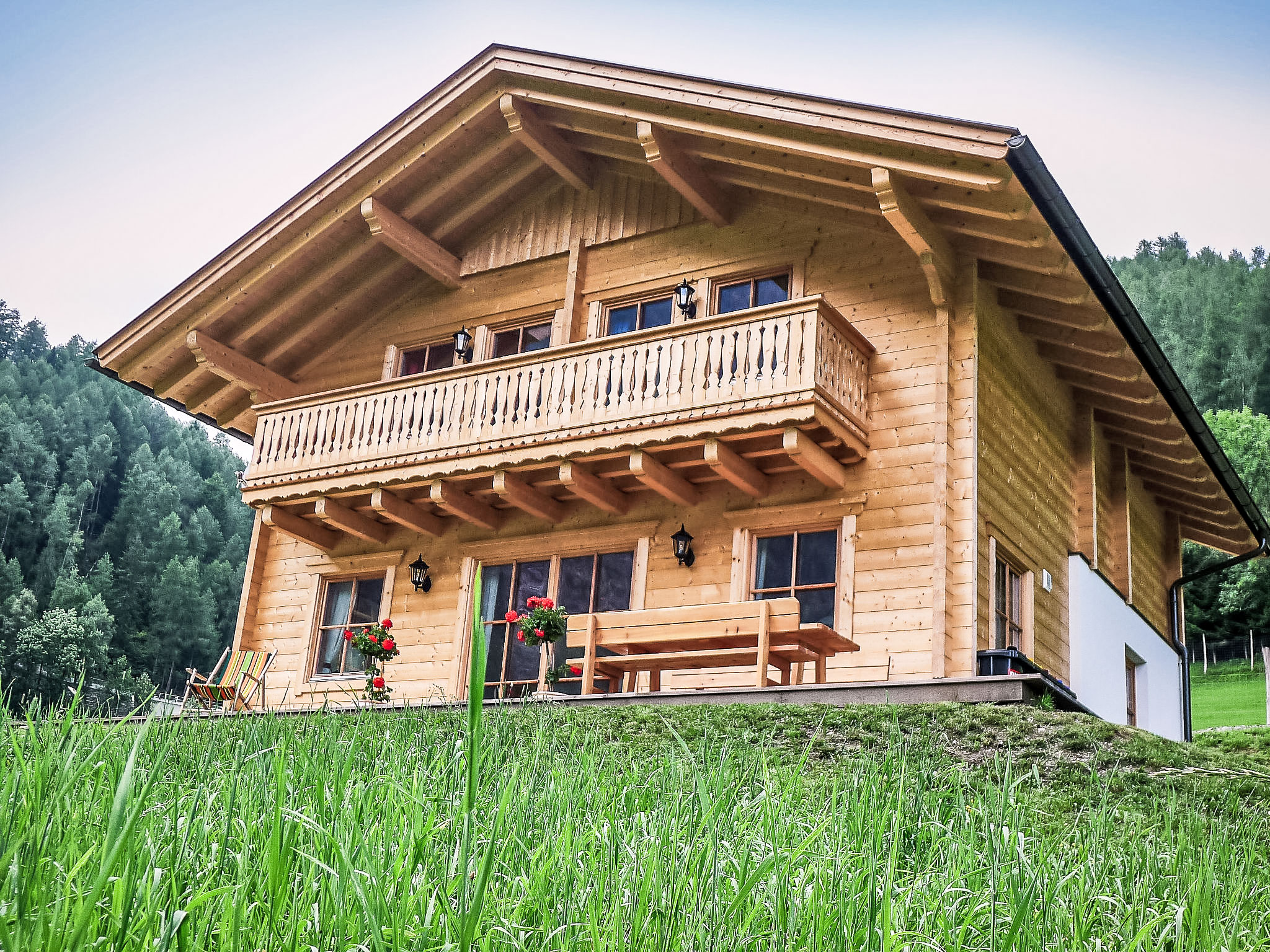 Chalet Hochtor Heiligenblut: Eco-Luxury 3-Bedroom Alpine Chalet with Mountain Views and Infrared Sauna in Austrian Alps