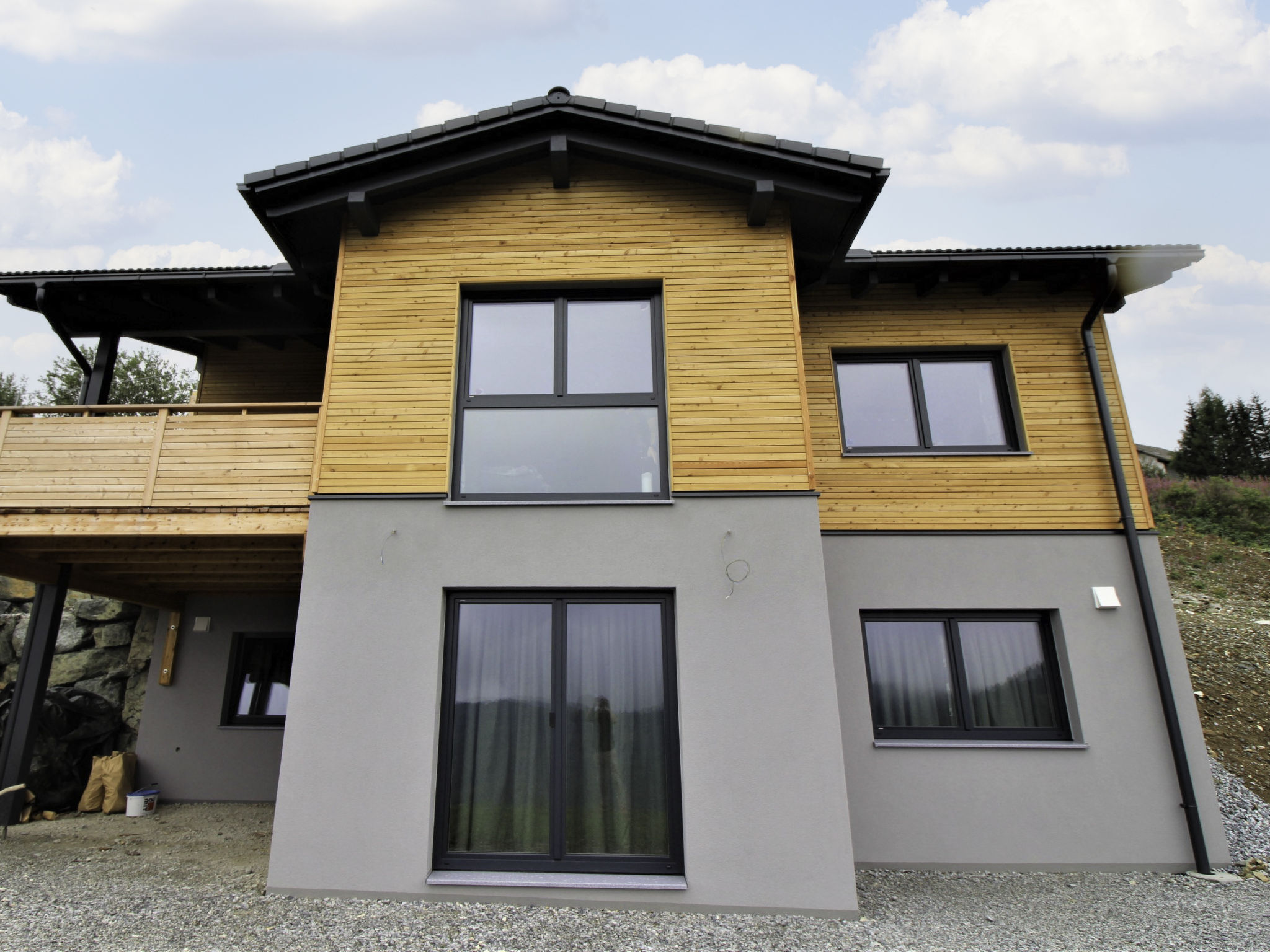 Chalet Lavanttal Klippitztörl: Modern 3-Bedroom Alpine Retreat with Sauna and Ski Access in Austrian Mountains