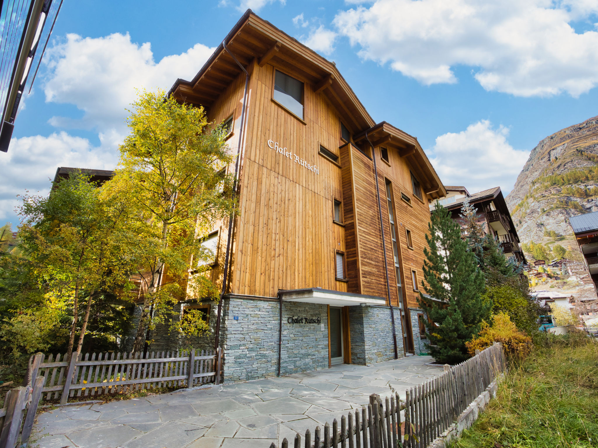 Chalet Leisee Zermatt: Stunning 3-Bedroom Alpine Chalet with Mountain Views and Spa Access in Zermatt Switzerland