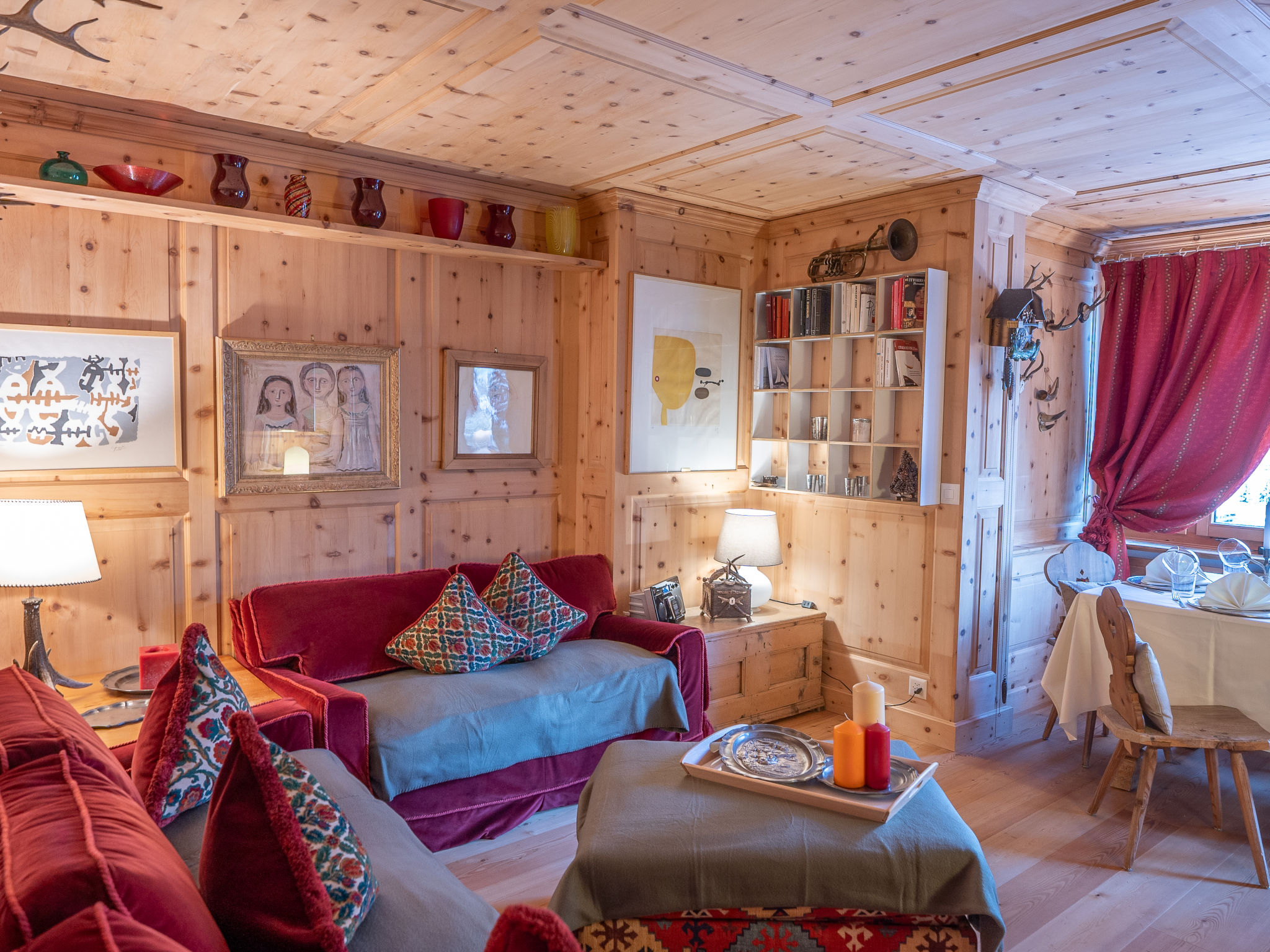 Chalet Maloja St. Moritz: Premium 2-Bedroom Mountain Apartment with Panoramic Alpine Views and Garage Parking