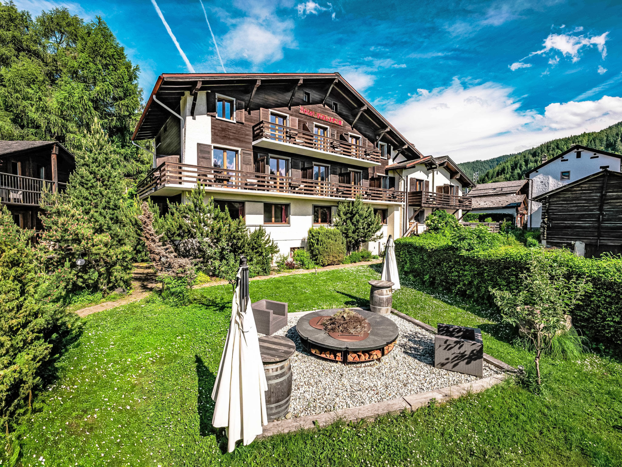 Chalet Mayens Vercorin: Spectacular 12-Bedroom Alpine Chalet with Hot Tub and Mountain Views for 23 Guests