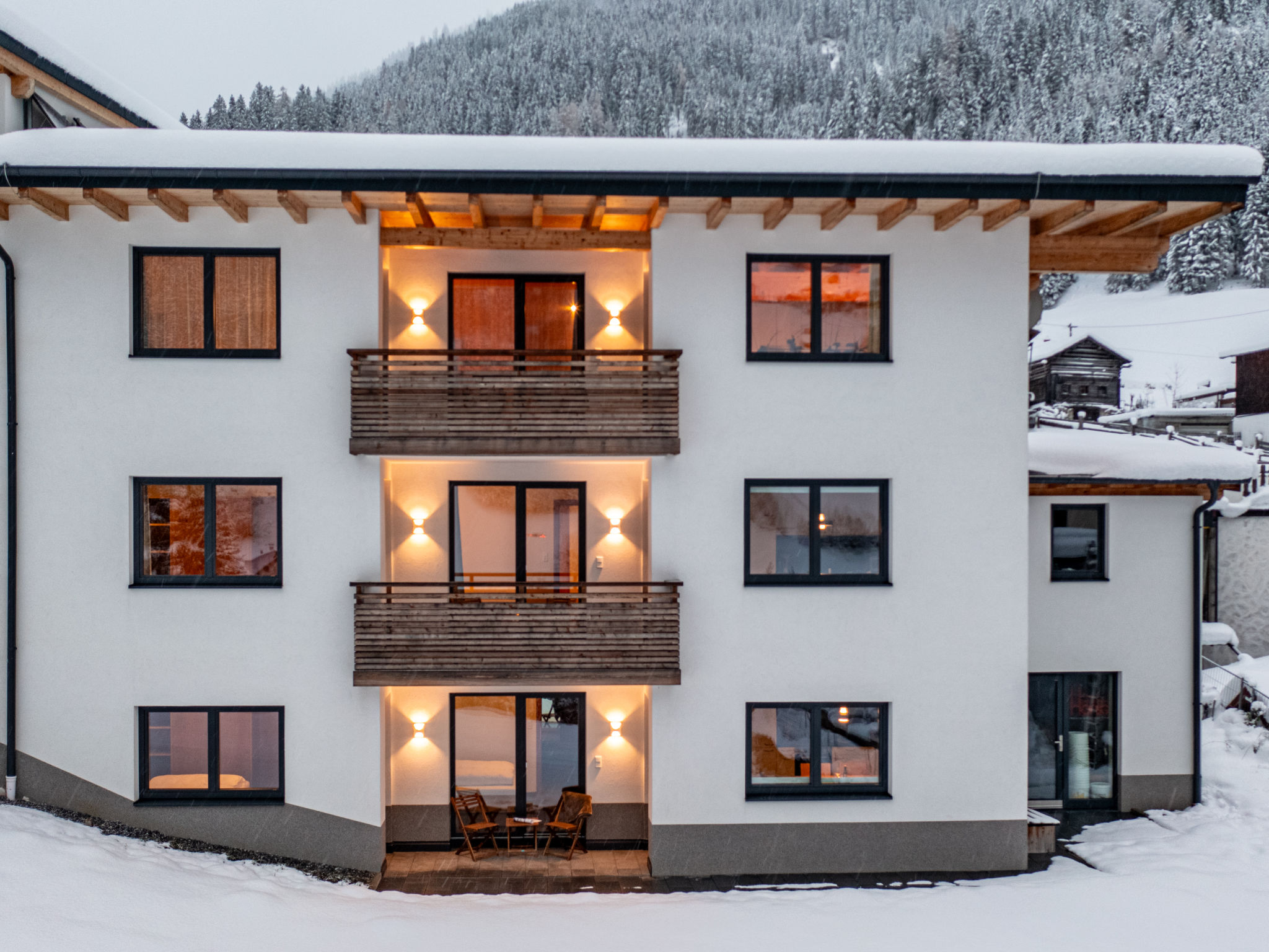 Chalet Moräne Kappl: Spectacular 7-Bedroom Alpine Retreat with Mountain Views in Kappl Austria