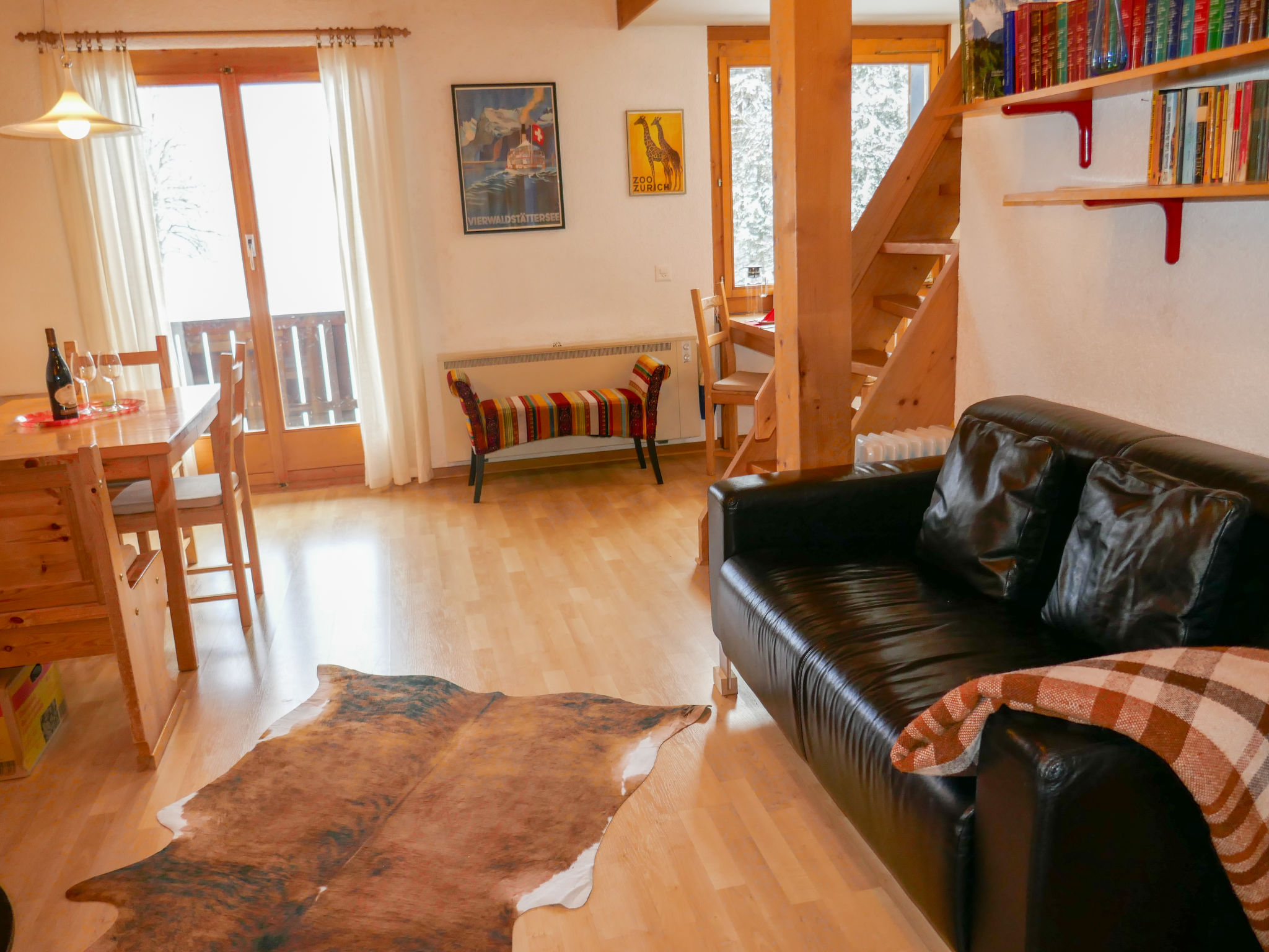Chalet Niederhorn Grindelwald: Luxury 3-Bedroom Mountain Penthouse with Spectacular Eiger Views in the Swiss Alps