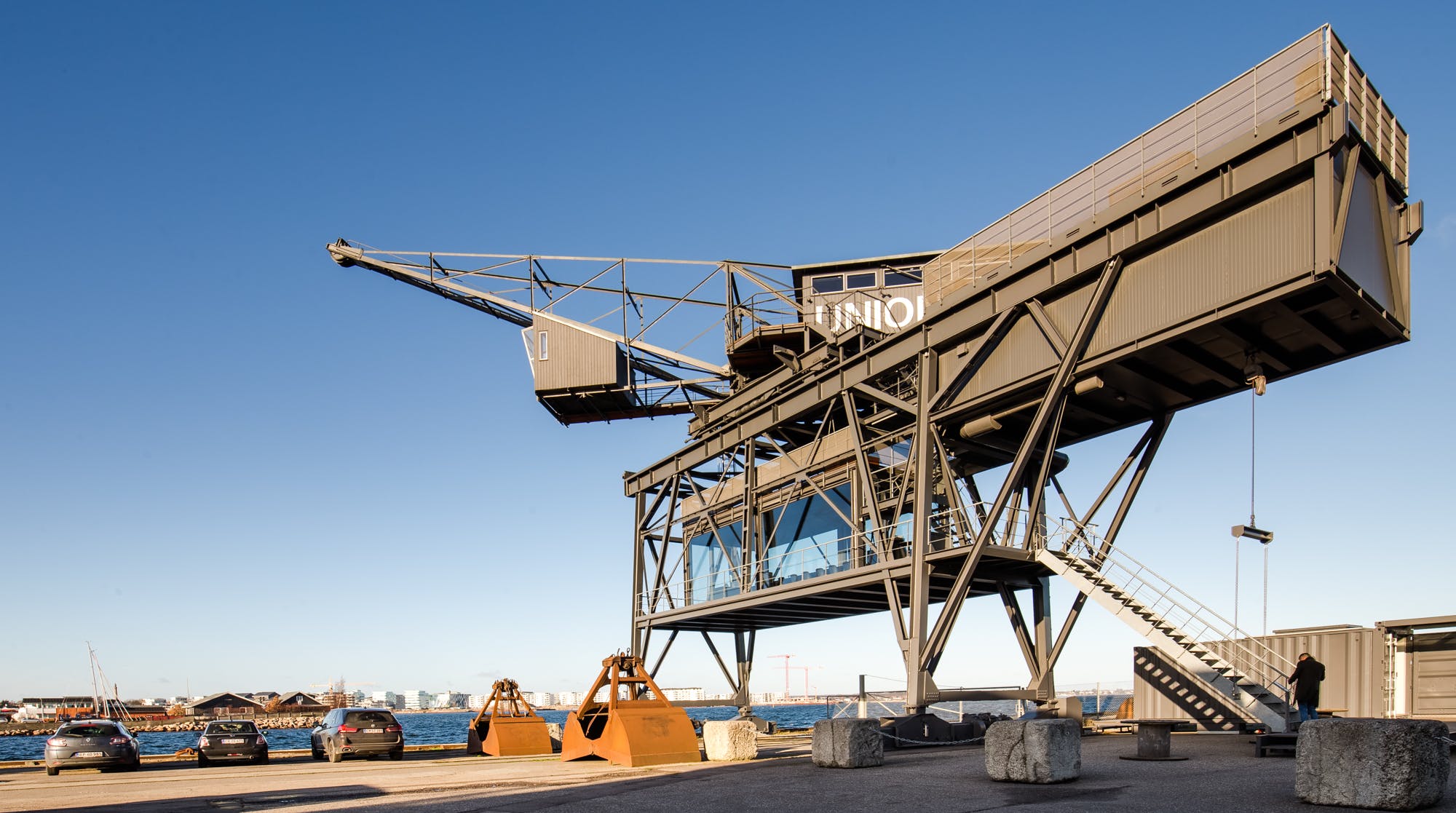 Chalet Nordhavn Copenhagen: Luxury 1-Bedroom Apartment with Hot Tub and Seaview, Nordhavnen