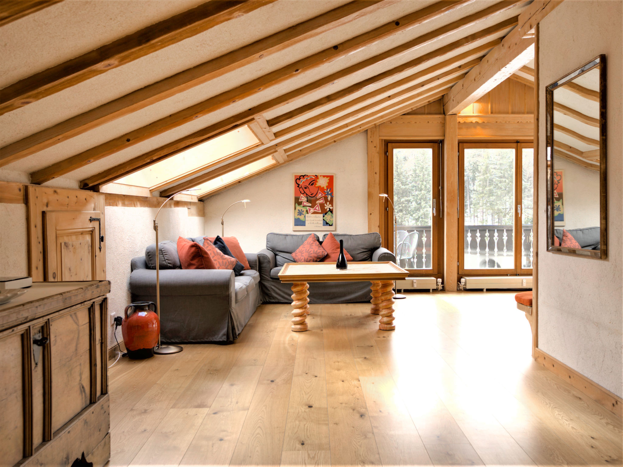 Chalet Roseg Pontresina: Luxury 2-Bedroom Mountain Chalet with Fireplace and Alpine Views Near St Moritz Switzerland