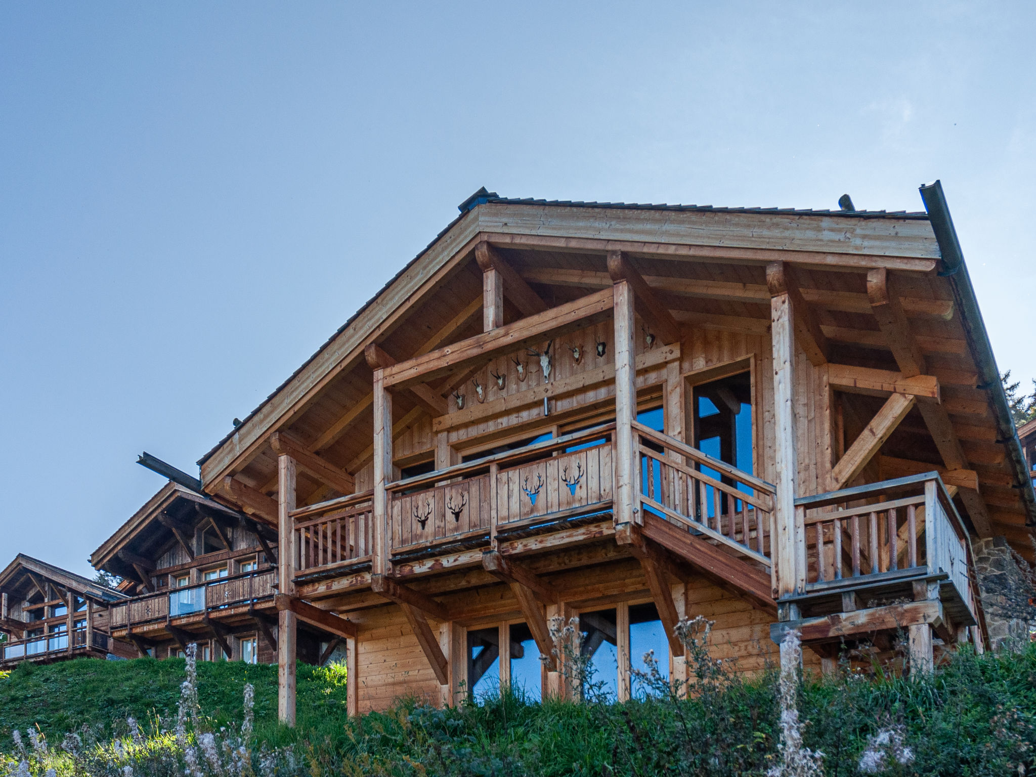 Chalet Trabanta Thyon Thyon-Les Collons: Stunning Mountain Chalet with 3 Bedrooms and Spectacular Alpine Views in Swiss Alps