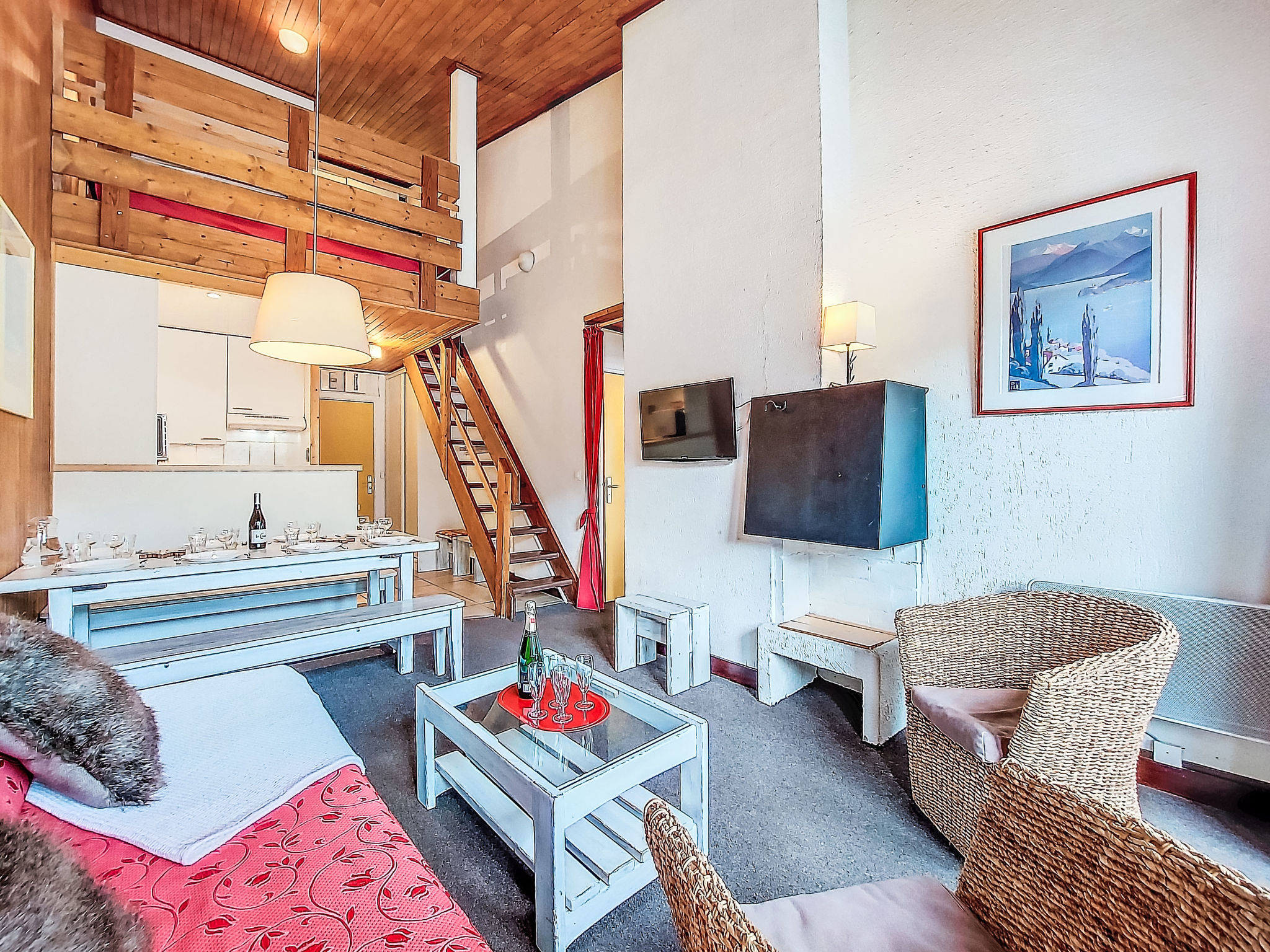 Chalet Vanoise Tignes: Luxury 3-Bedroom Ski Chalet with Mountain Views and Ski Access in Tignes Val Claret