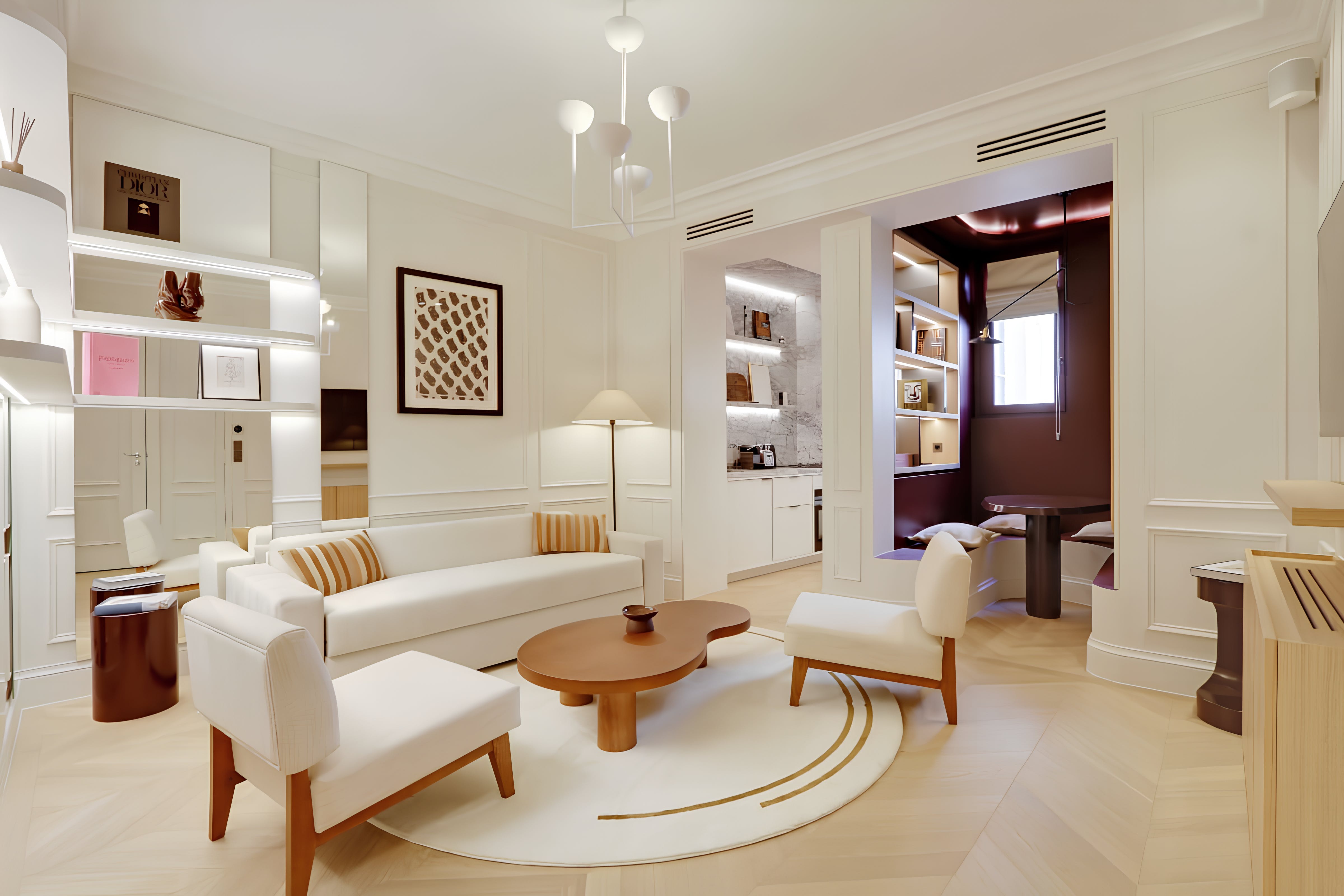 Château Amboise Paris: Elegant 1-Bedroom Luxury Apartment with Air-Con, Louvre – Palais Royal