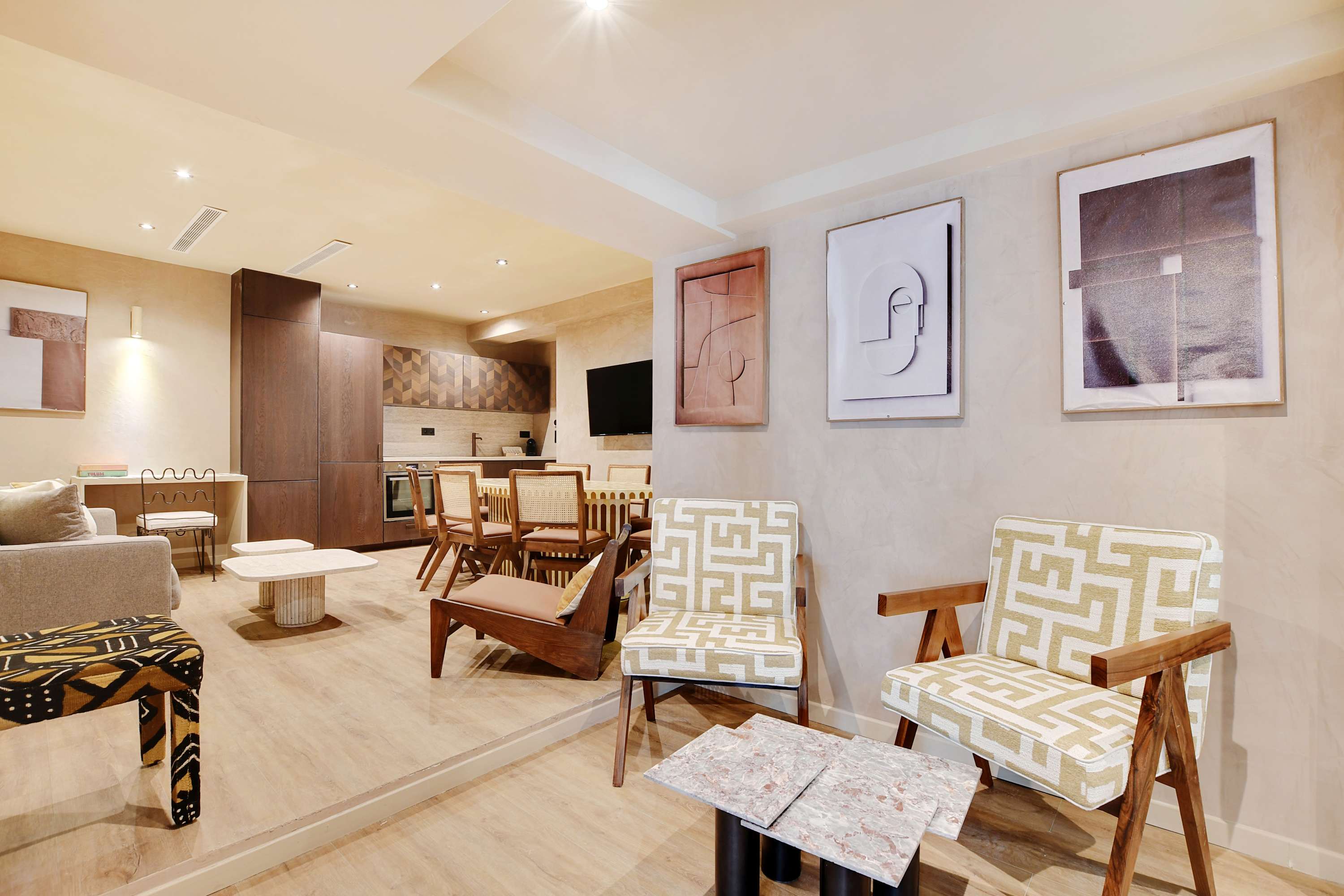 Château Caire Montorgueil: Spacious 4-Bedroom Apartment for Families, Montorgueil – Les Halles, Paris