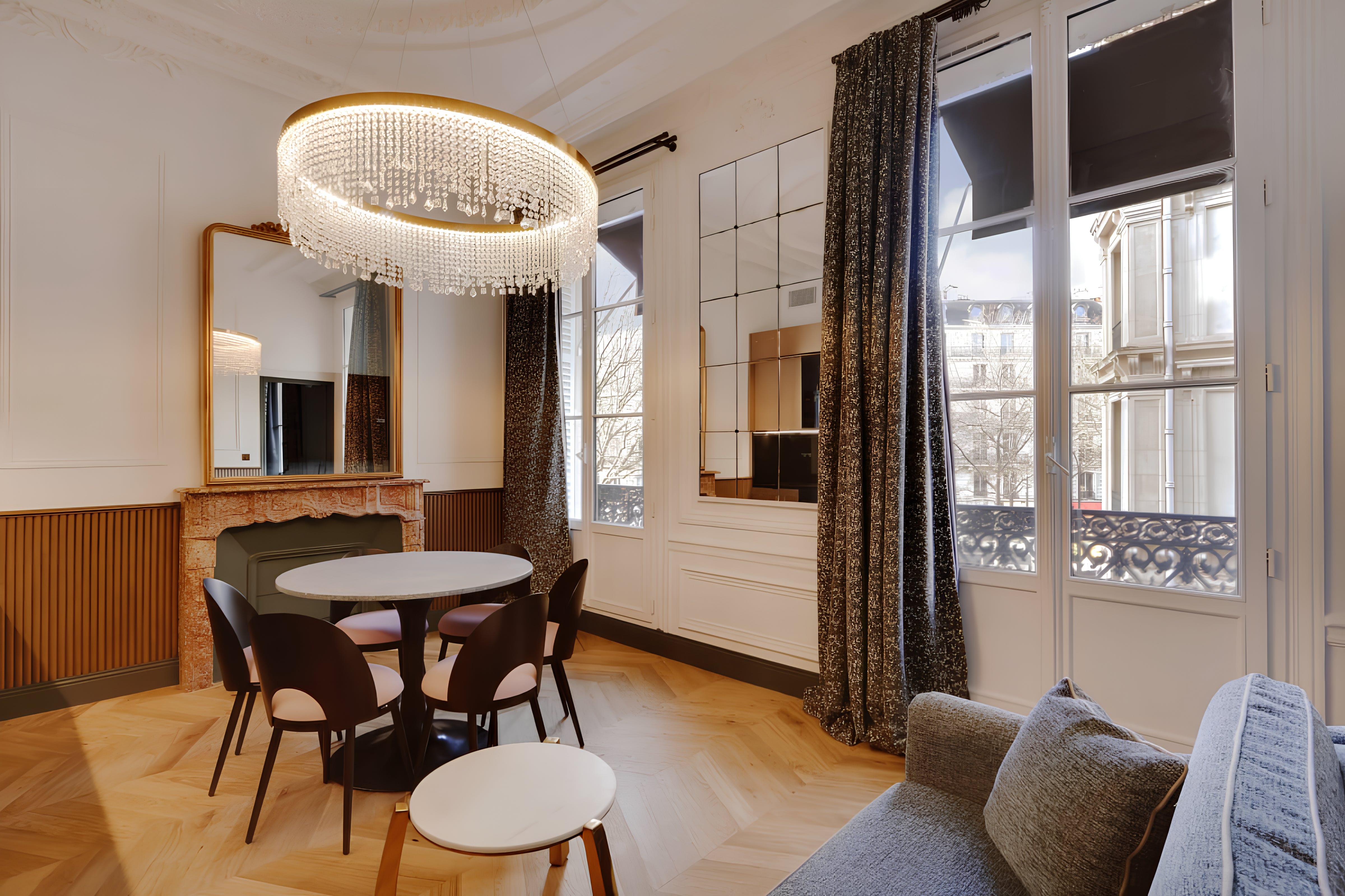 Château Opéra Madeleine: Modern 2-Bedroom Apartment with Air-Con in Opéra Madeleine, Paris