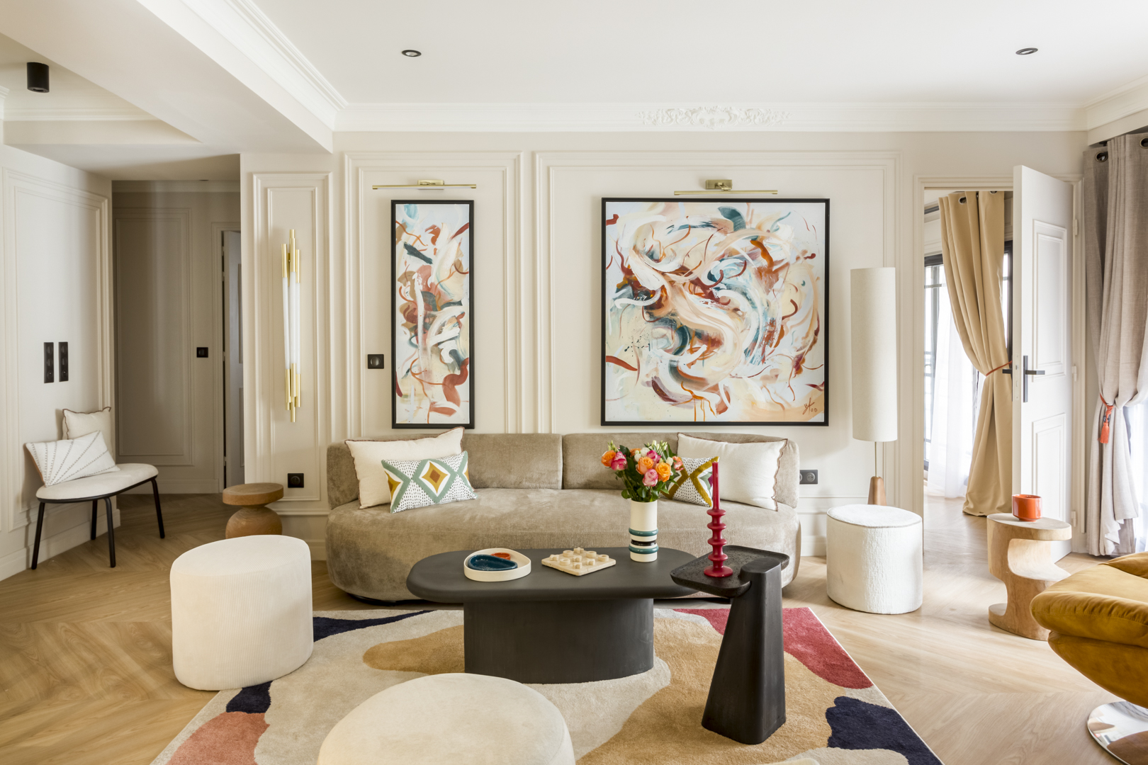 Château Saint-Denis Montorgueil Montorgueil – Les Halles 2: Elegant 4-Bedroom Apartment for Families and Groups, Paris Montorgueil