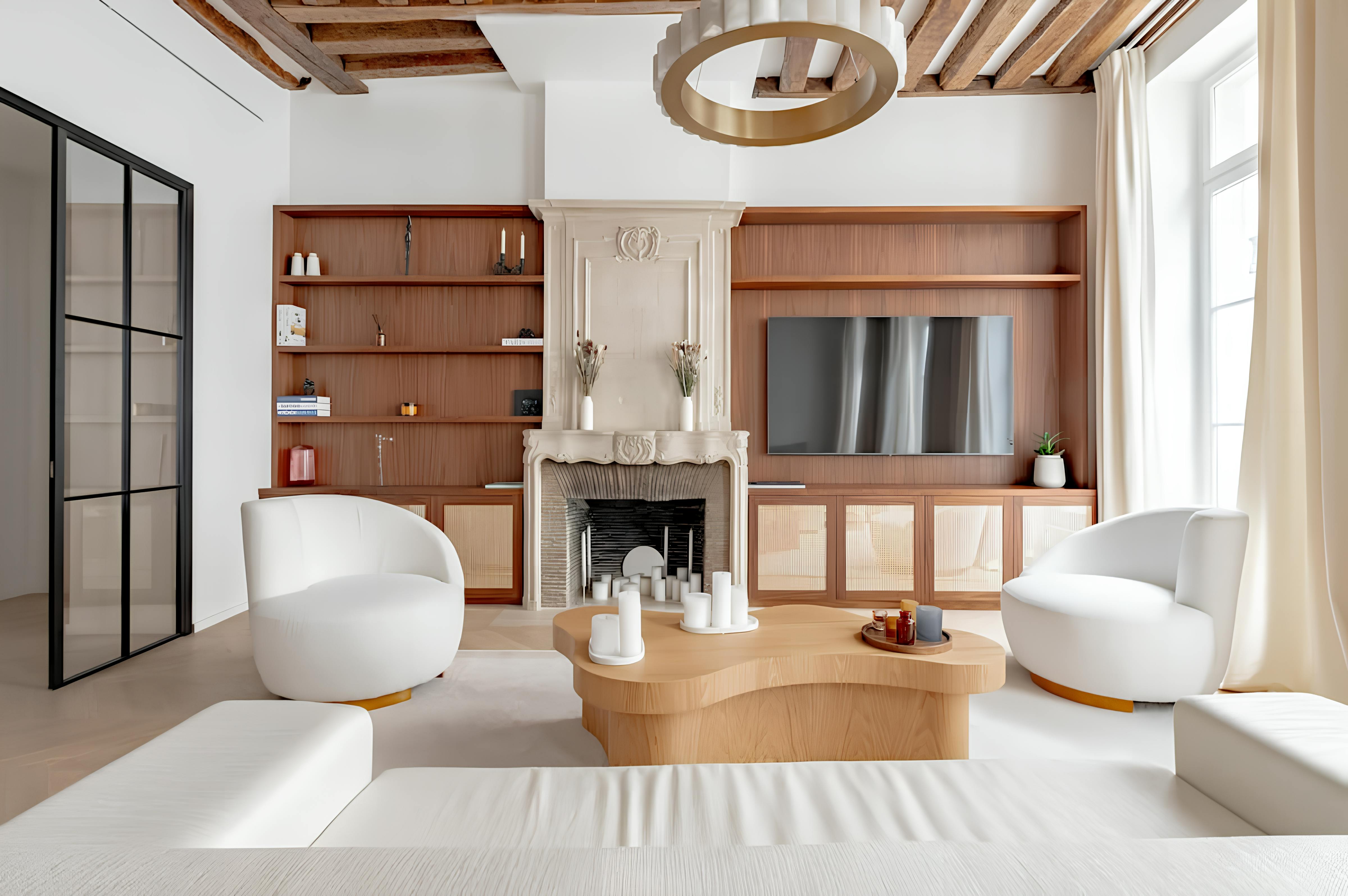 Château Saint-Paul Marais Le Marais 3: Elegant 2-Bedroom Apartment with Air-Con and Family-Friendly Features, Le Marais