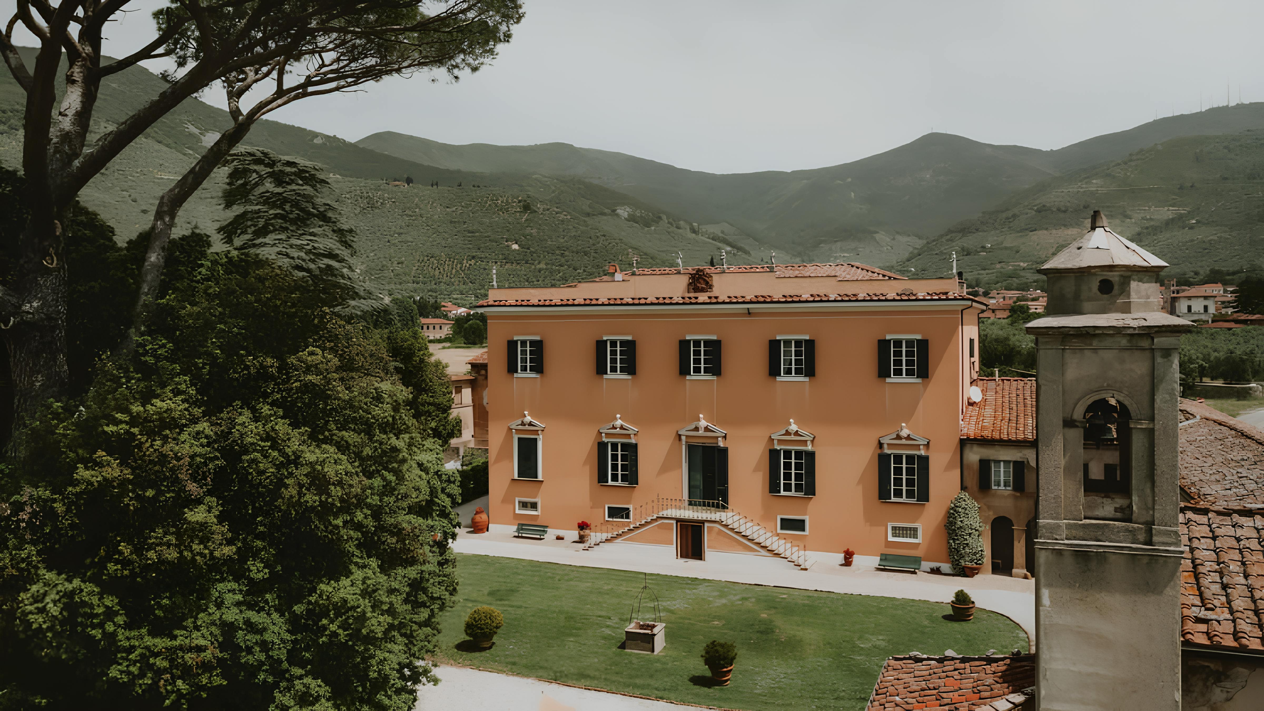 Fattoria Calci Pisa: Luxury Farmhouse with Pools and Gardens, 21 Bedrooms, Tuscany