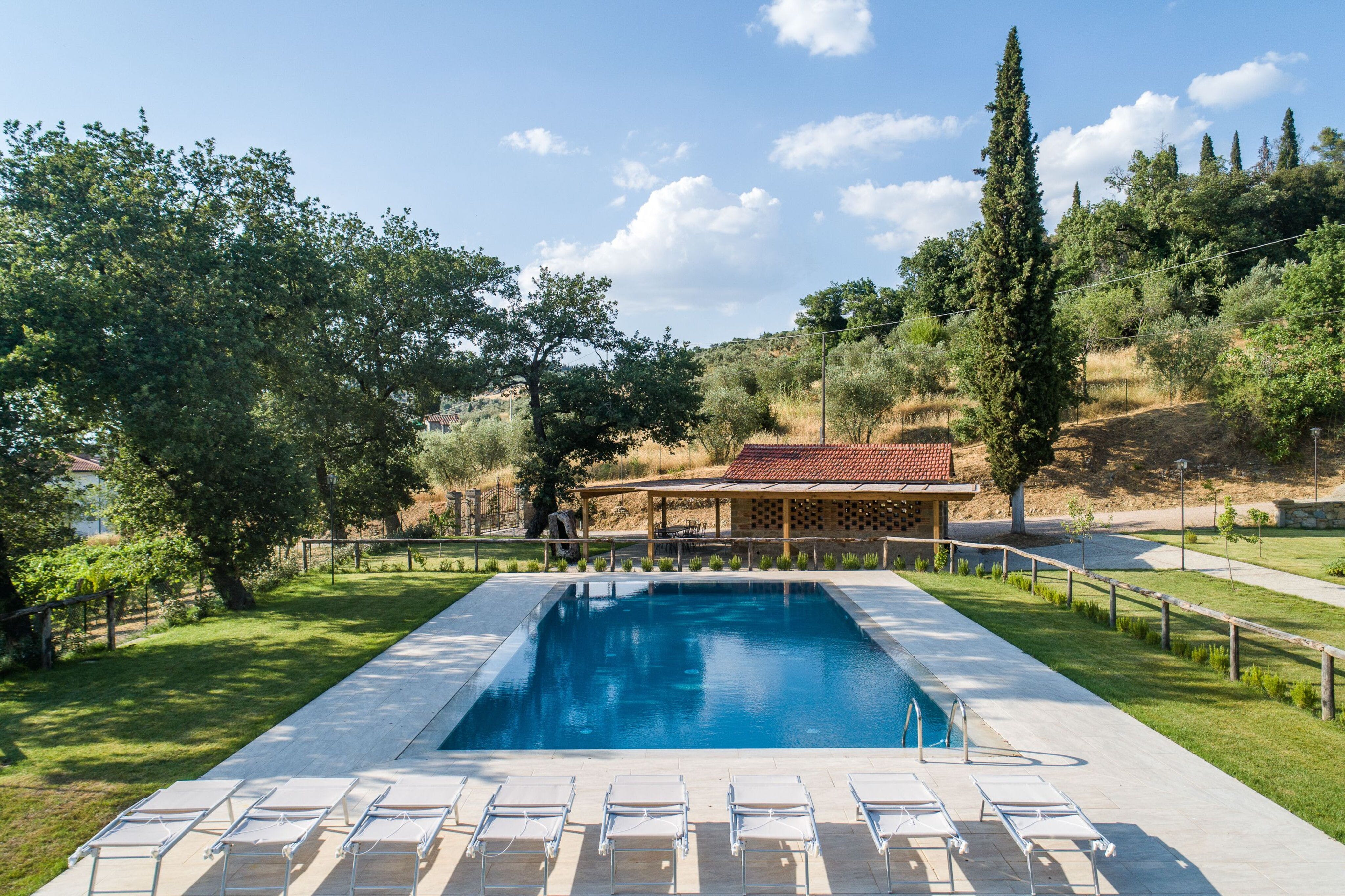 Fattoria Farneta Cortona: Charming 6-Bedroom Apartment with Pool in Tuscany Countryside, Cortona