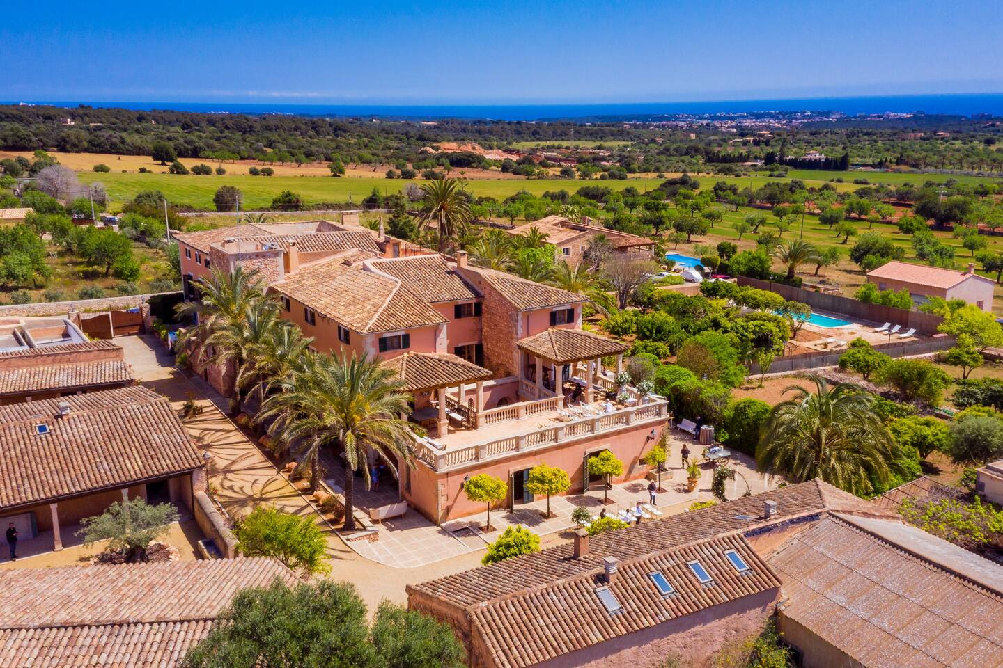 Finca Tramuntana Cala d’Or: Luxury 22-Bedroom Apartment with Seaview and Pool, Cala d’Or