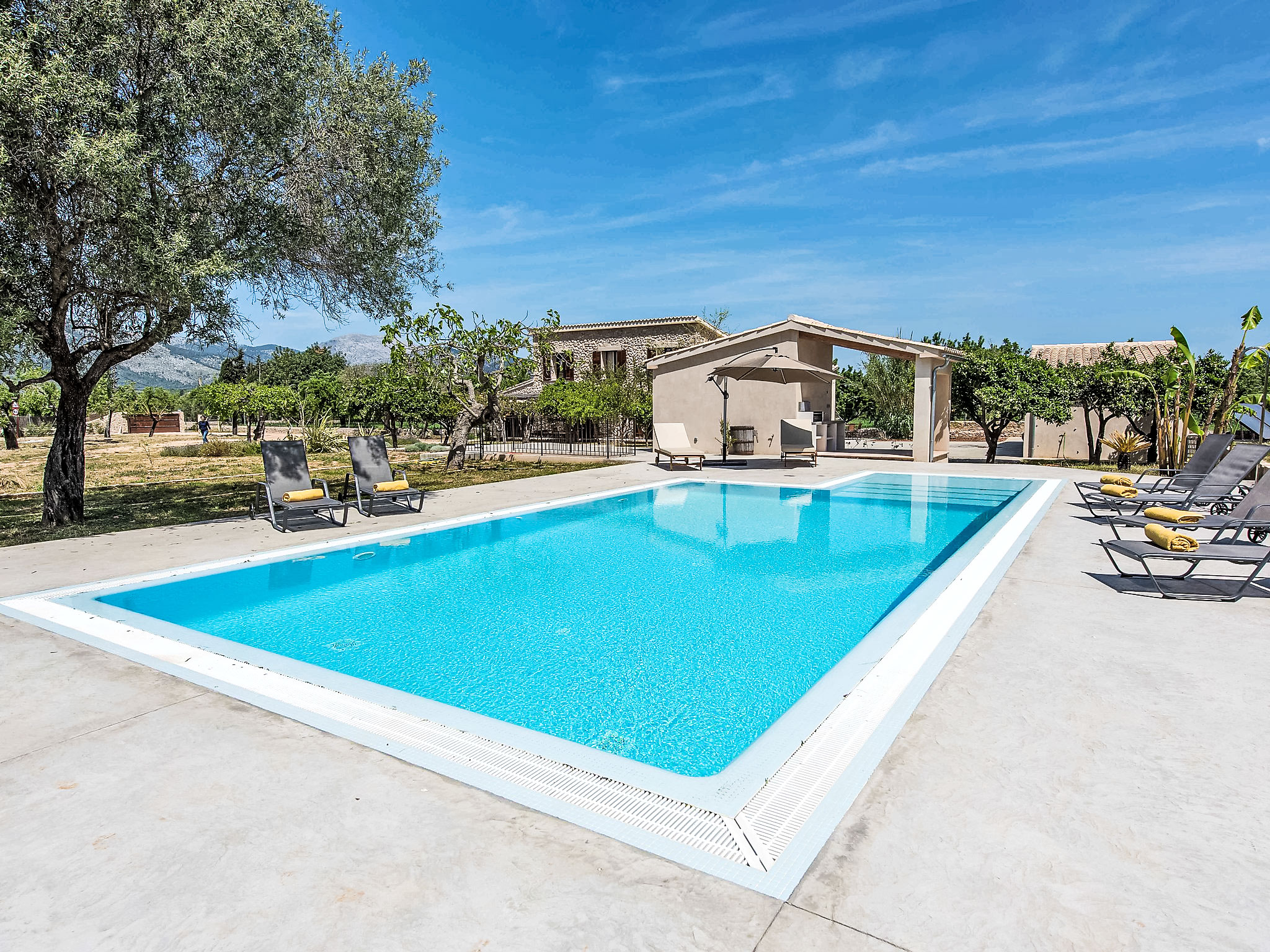 Finca Tramuntana Selva: Stunning 4-Bedroom Country Estate with Private Pool and Mountain Views in Rural Mallorca
