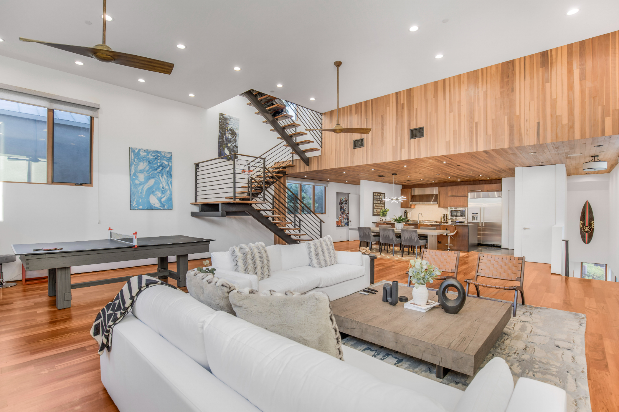 House Abbot Kinney Venice: Spacious 3-Bedroom Luxury House with Rooftop Terrace, Venice Beach