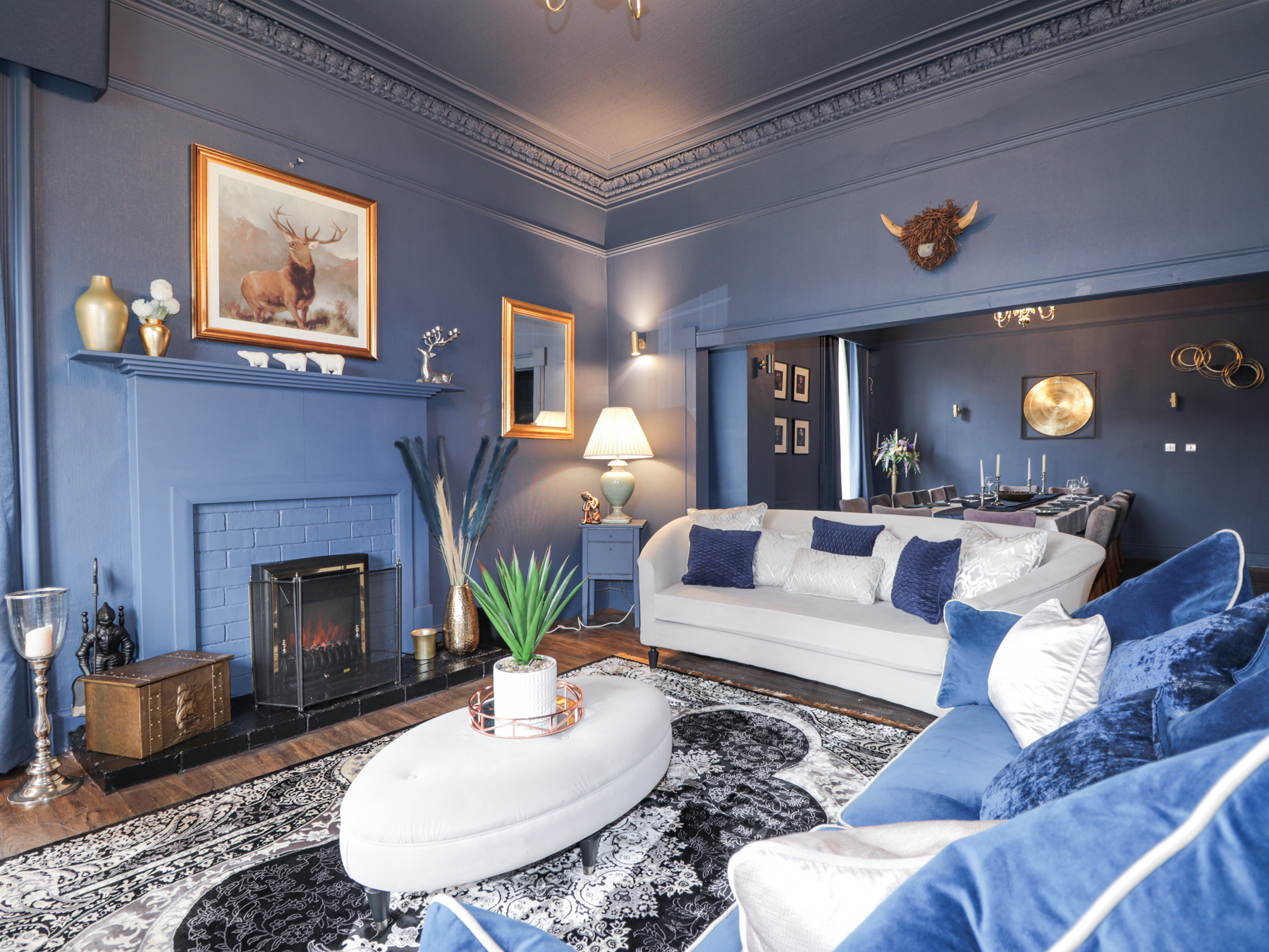 House Anagach Kingussie: Spacious 9-Bedroom Luxury House Ideal for Skiing, The Cairngorms